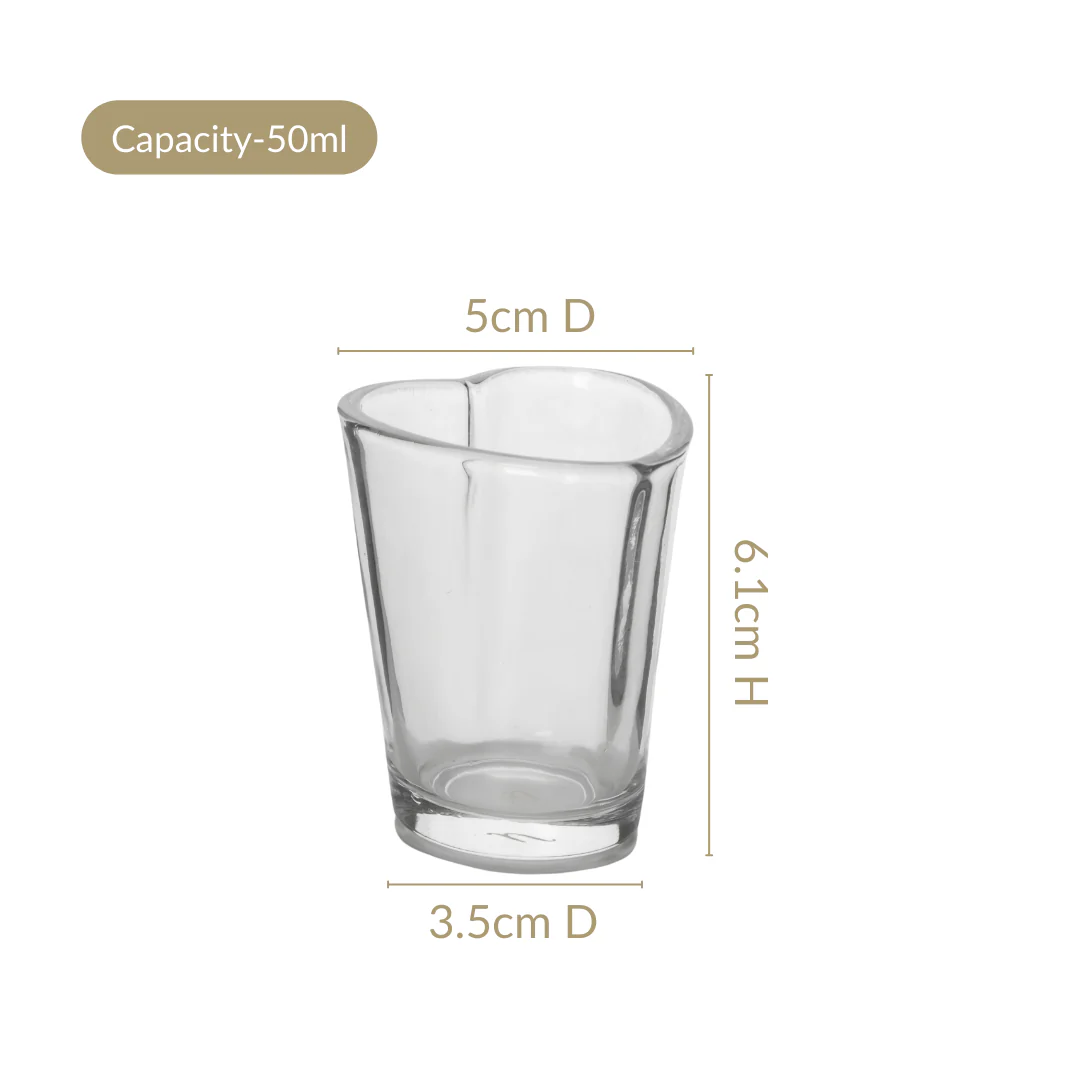 Heart Tequila Shot Glasses Set Of 9 50ml - Image 4