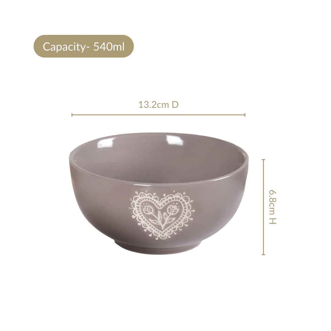 Hearty Ceramic Bowl Set Of 3 540ml - Image 5