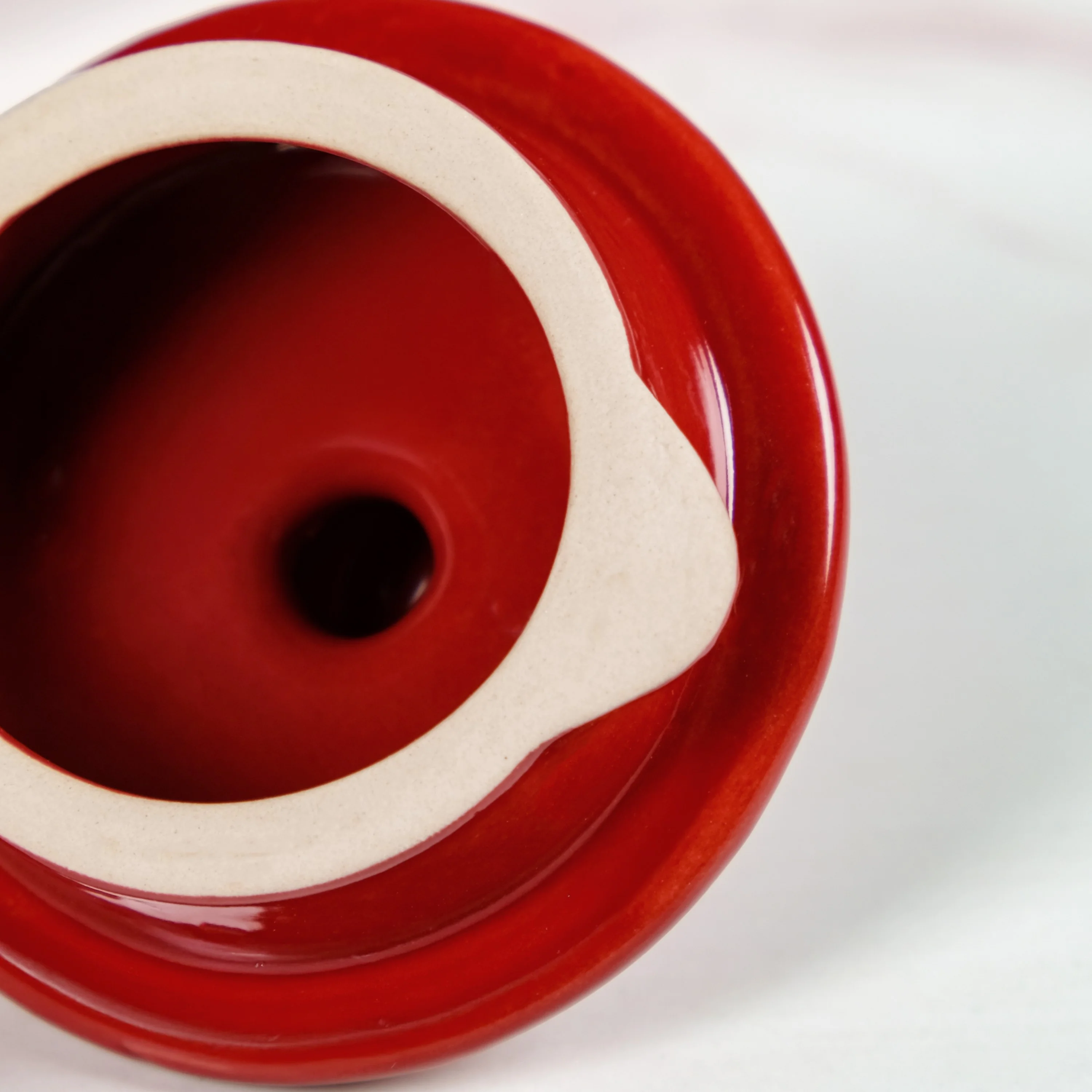 Hearty Ceramic Tea Pot Red 1000ml - Image 8