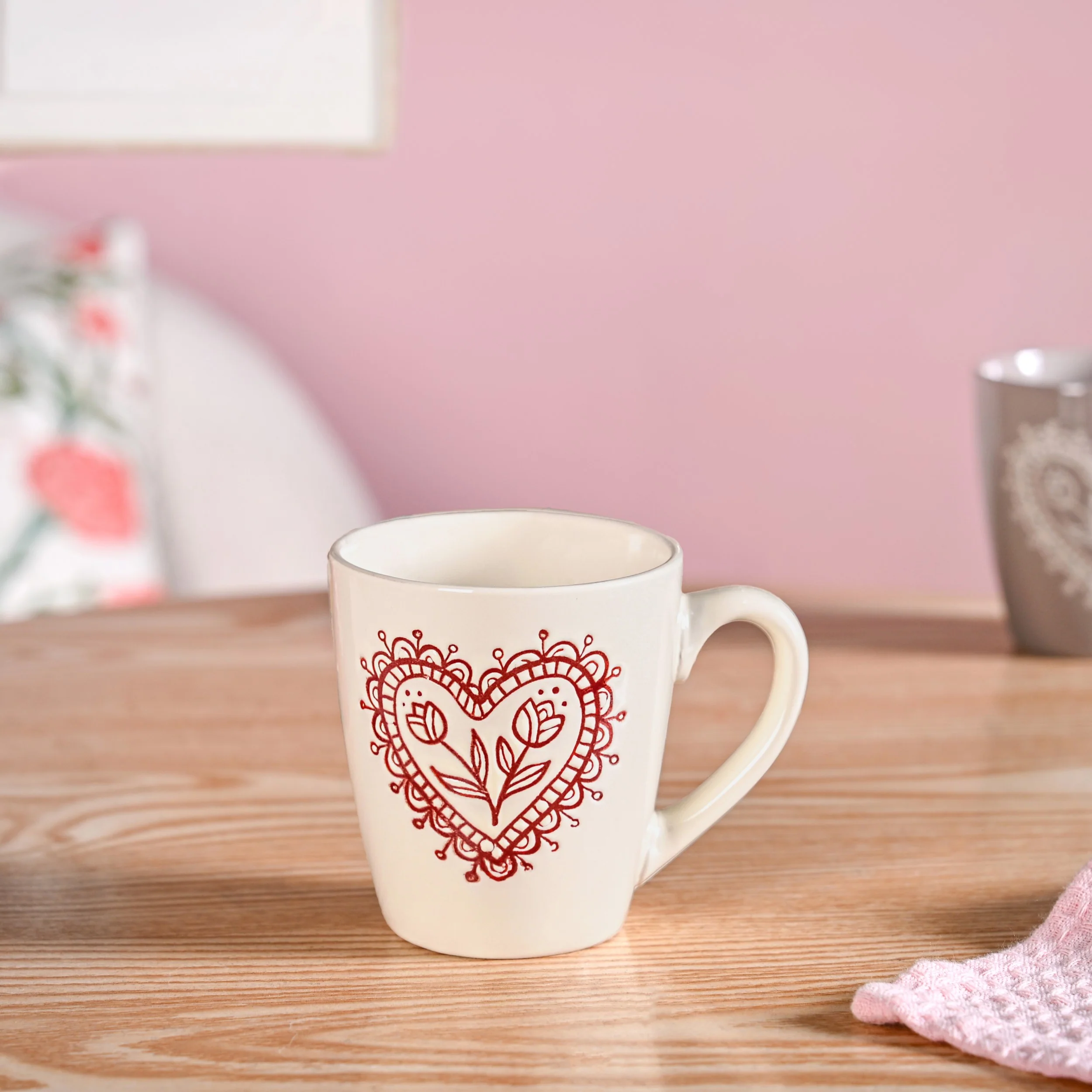 Hearty Floral Cup Set Of 6 210ml - Image 7