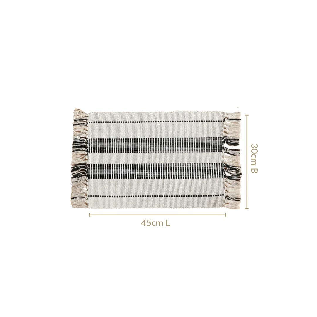 Heritage Loom Fringed Placemat Set Of 6 - Image 4