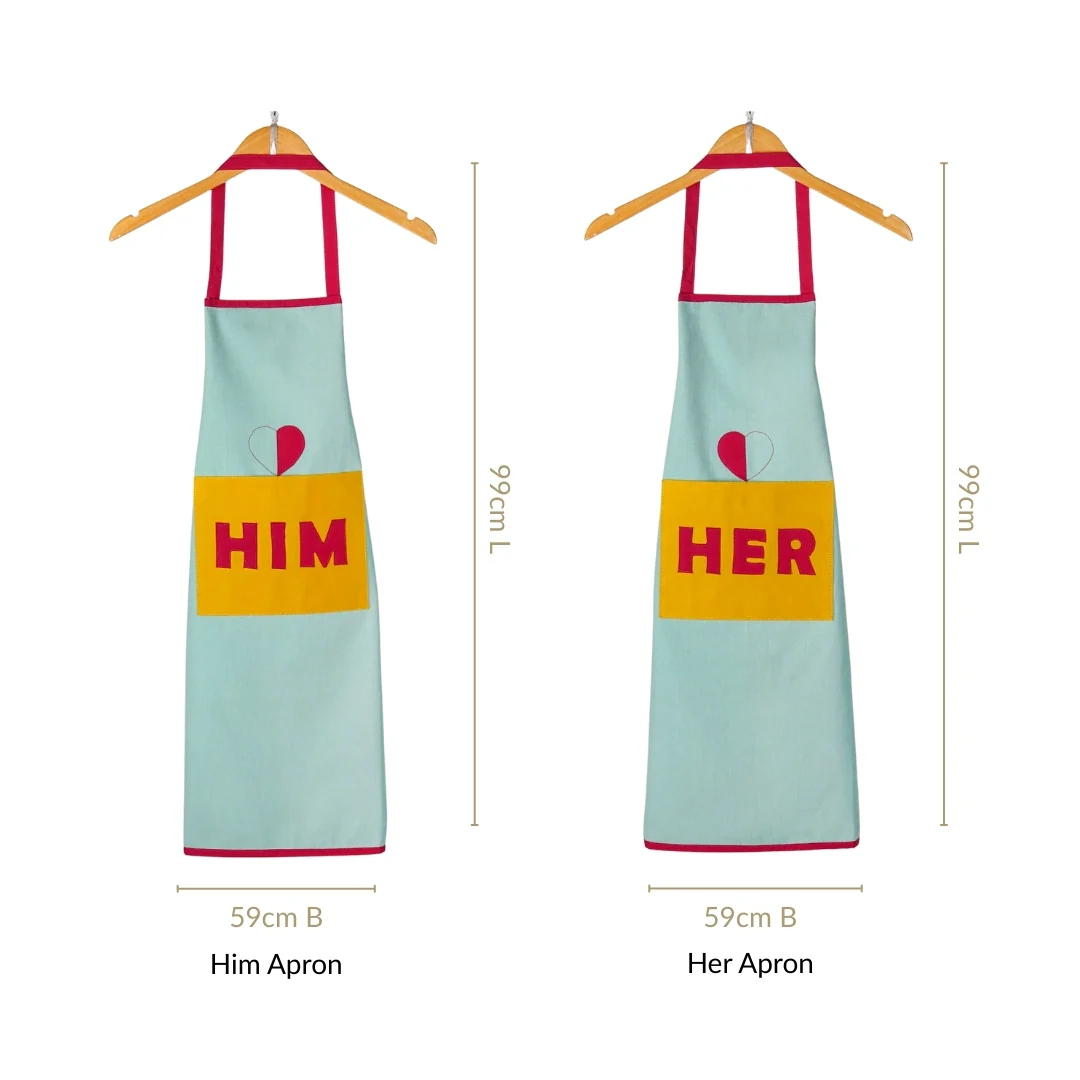 Him And Her Apron Set - Image 3