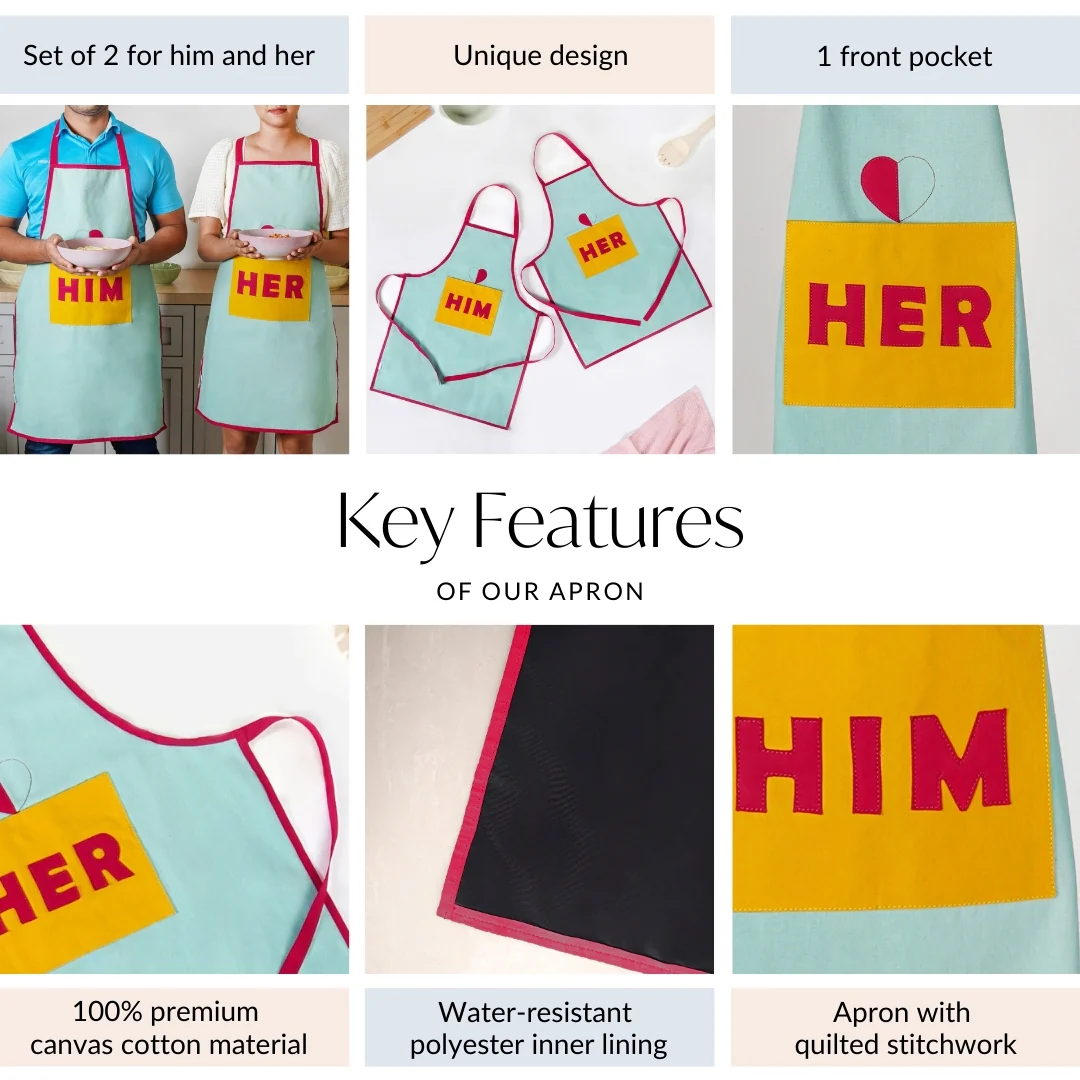 Him And Her Apron Set - Image 4