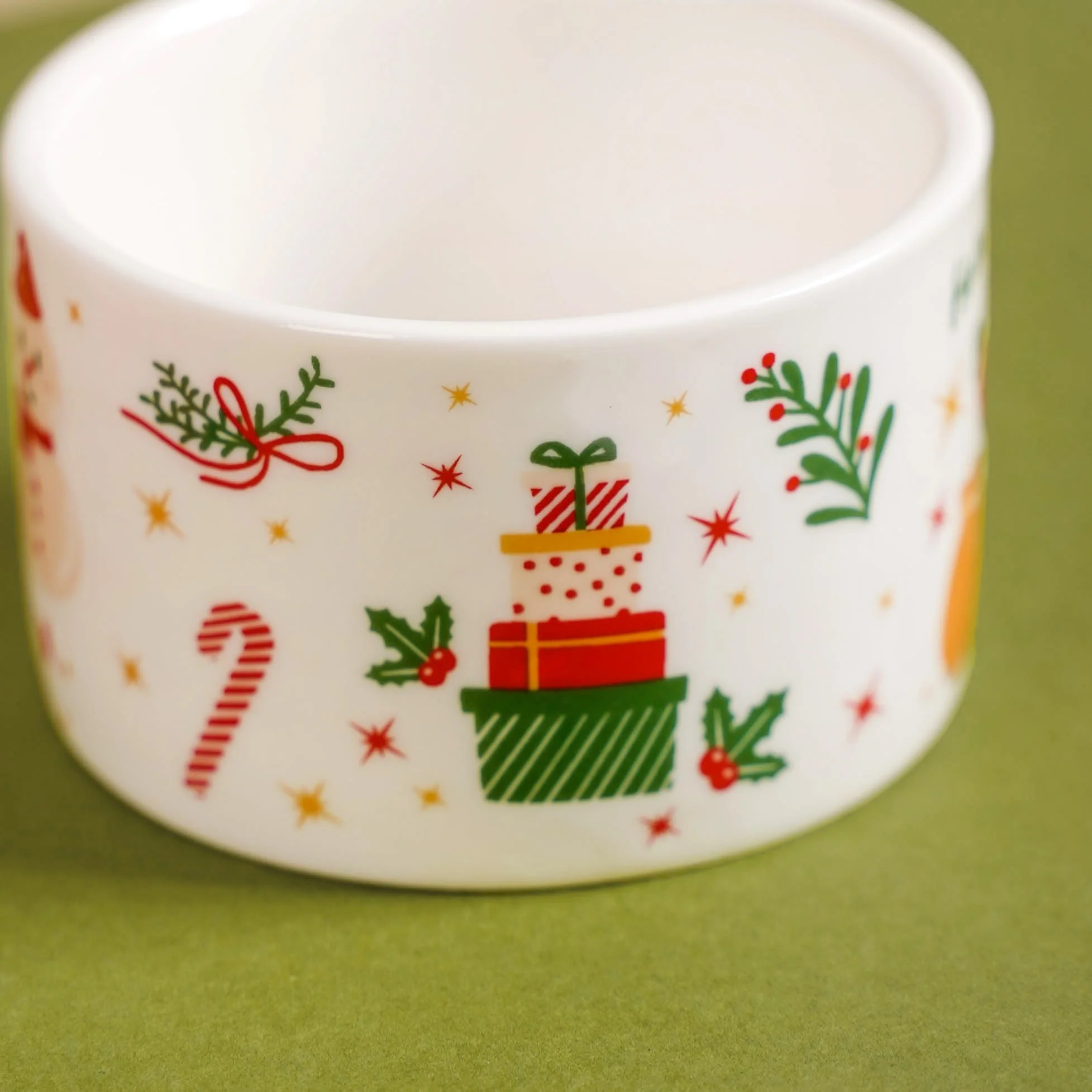 Holiday Season Snack Platter With Spoons And Tray Set Of 5 - Image 6