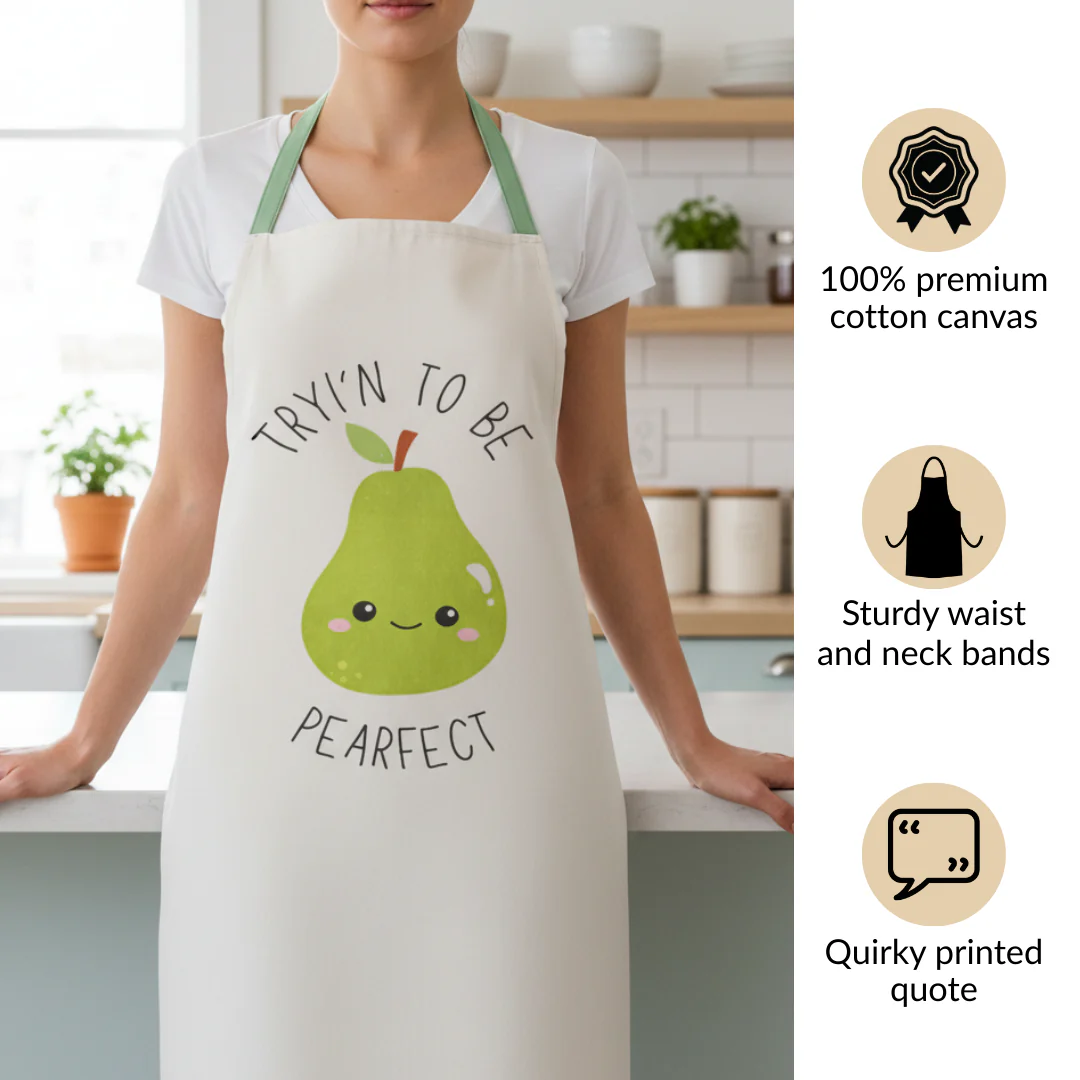 Home Chef Gift Hamper With Spatula Apron Mitten And Hand Towel - Image 6