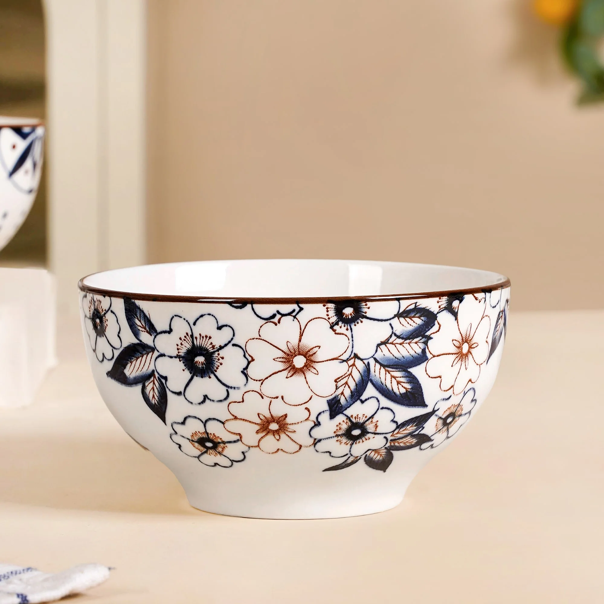 Indie Ceramic Snack Bowl Set Of 4 350ml - Image 9