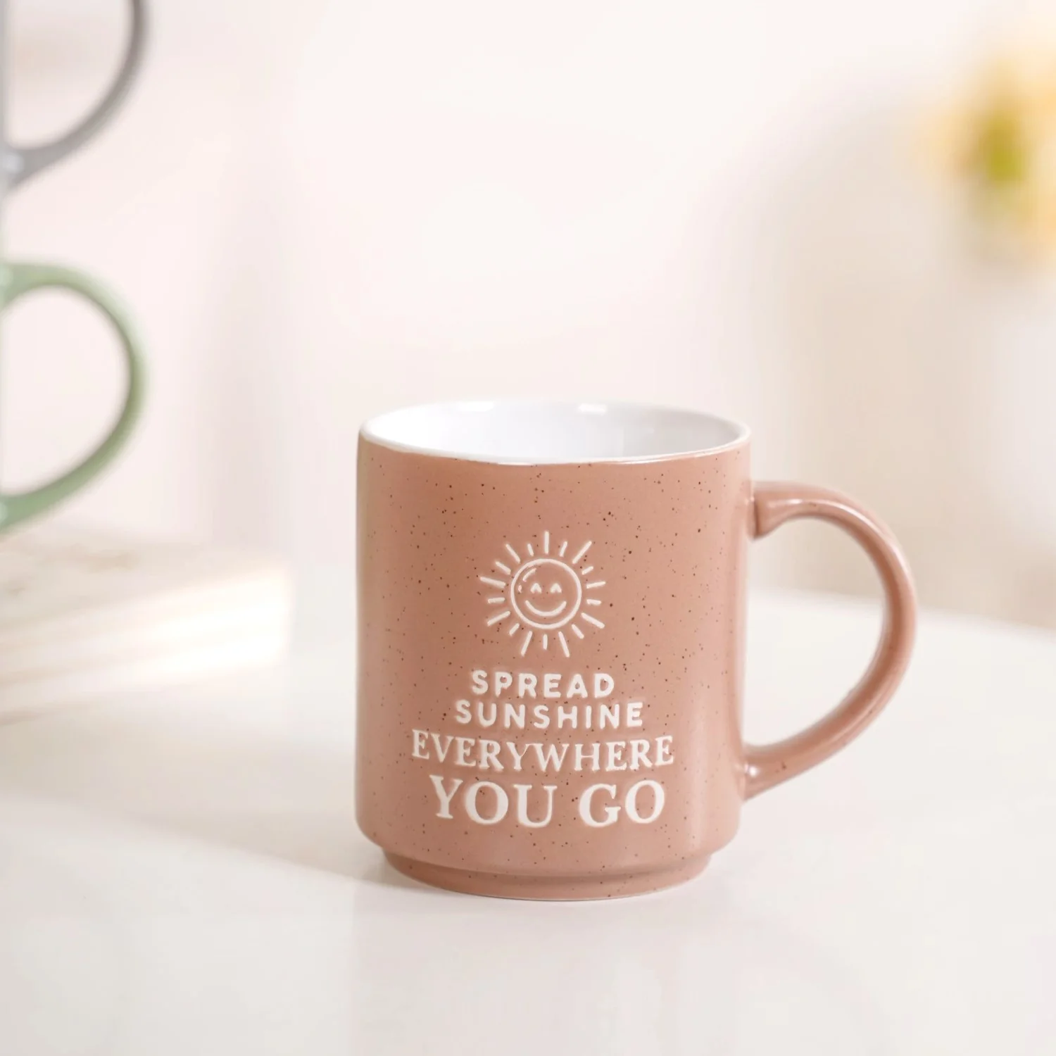 Inspiring Stackable Mug Set Of 4 280ml - Image 6