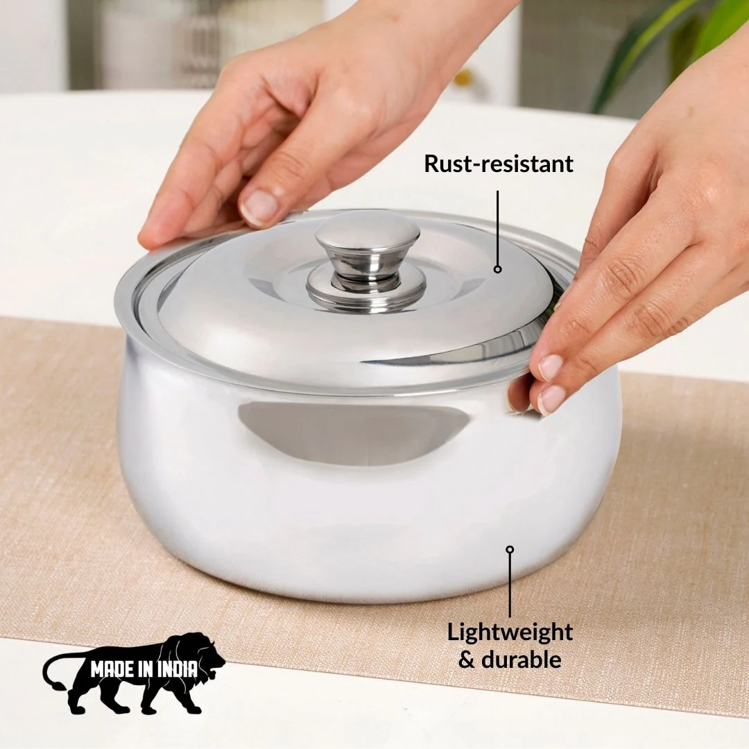 Insulated Stainless Steel Hot Pot 2100ml - Image 3