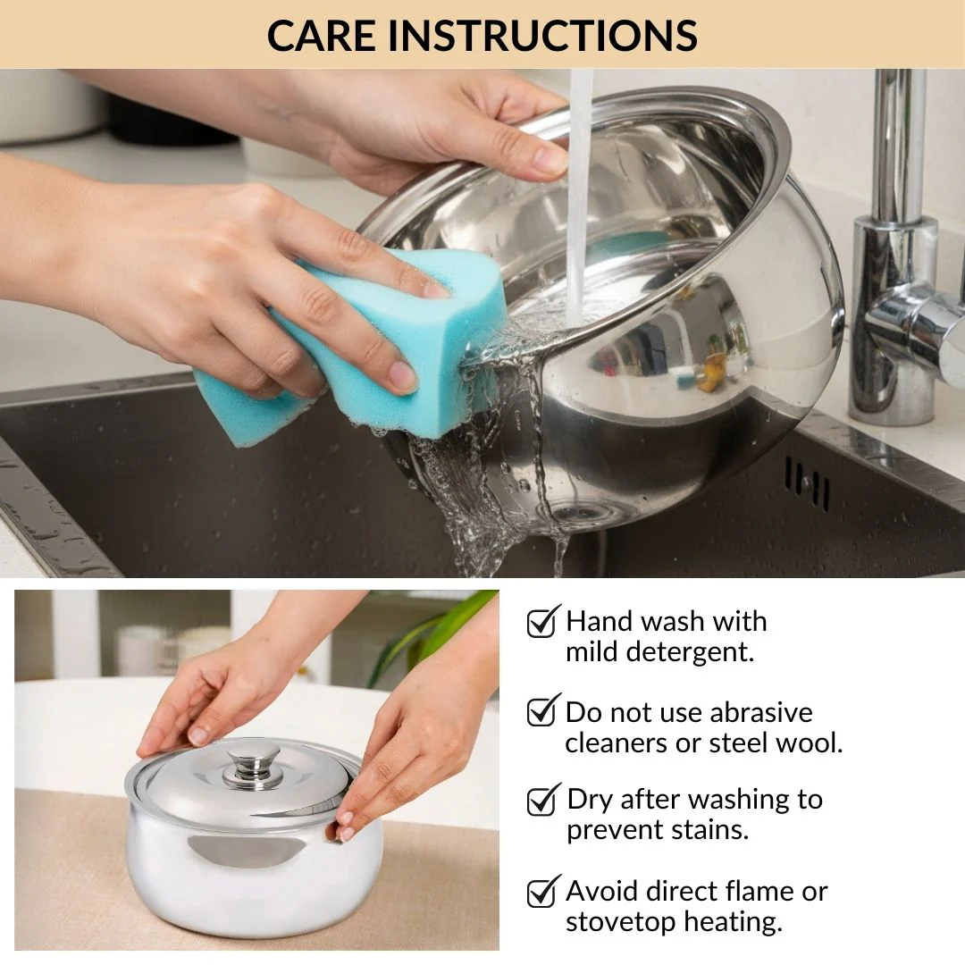 Insulated Stainless Steel Hot Pot 2100ml - Image 9