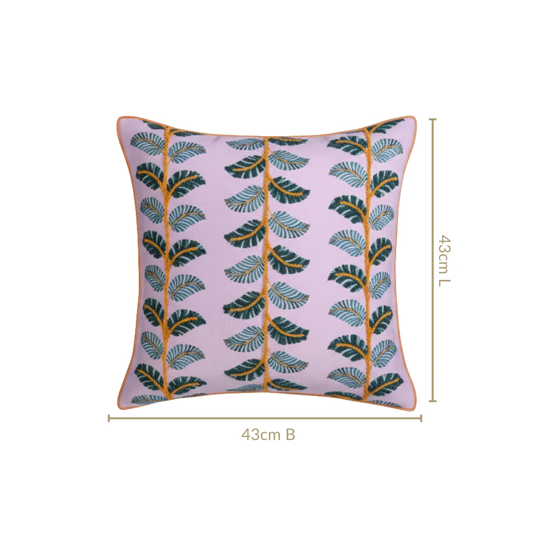Bloom Era Ivy Cotton Cushion Cover 43x43cm - Image 3