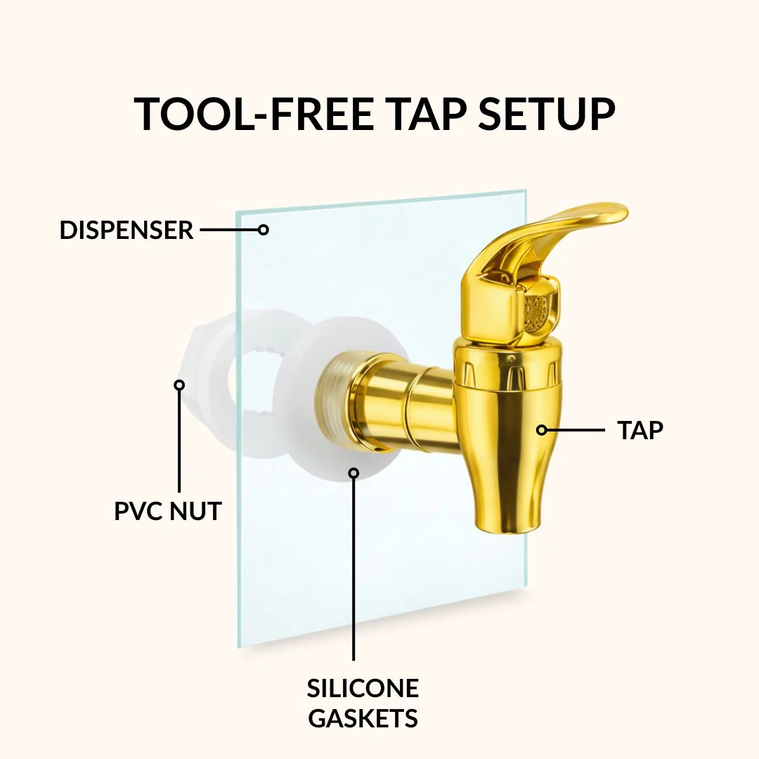 Juice Dispenser With Stand 7000ml - Image 7