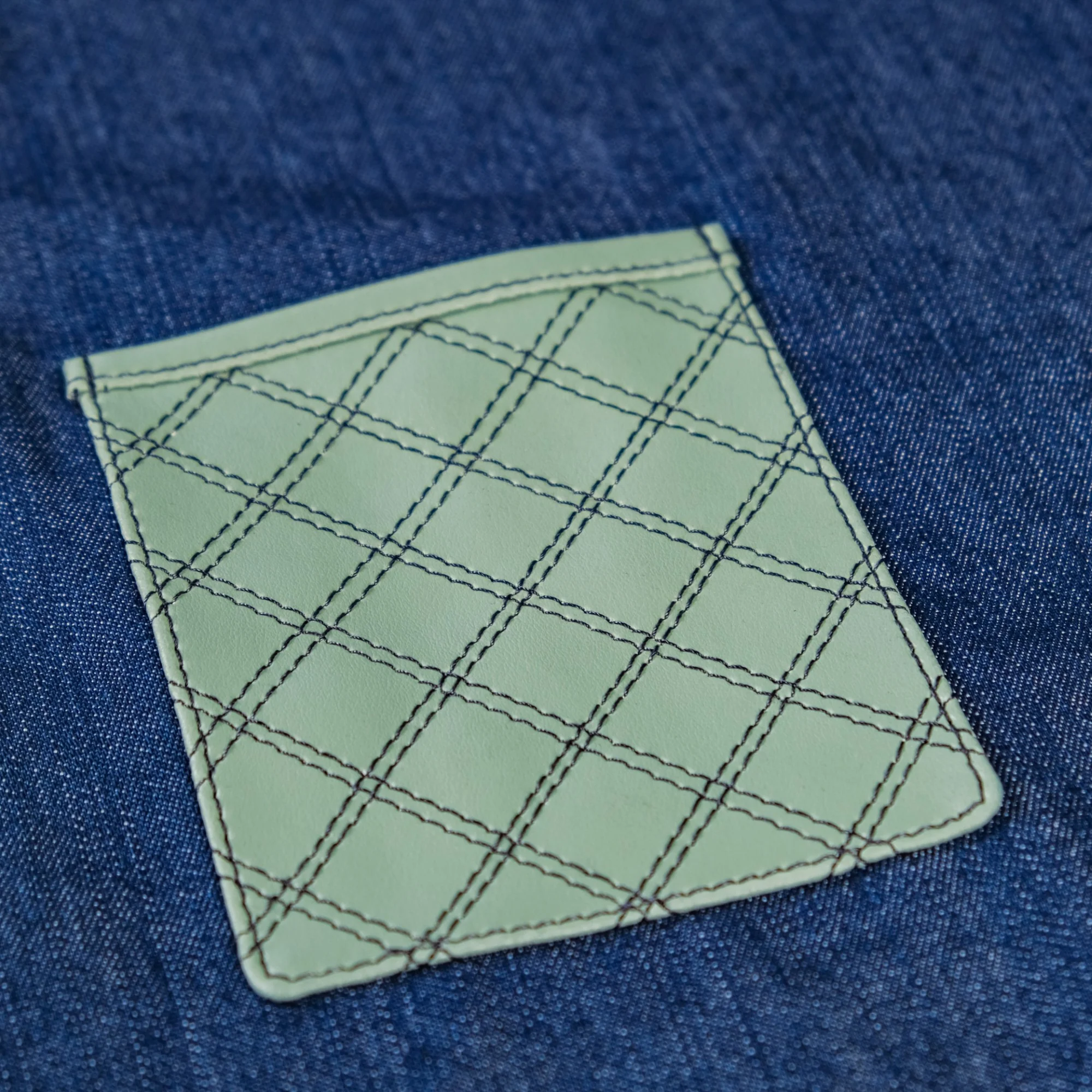 Kitchen Apron With Pockets Mint Green - Image 11
