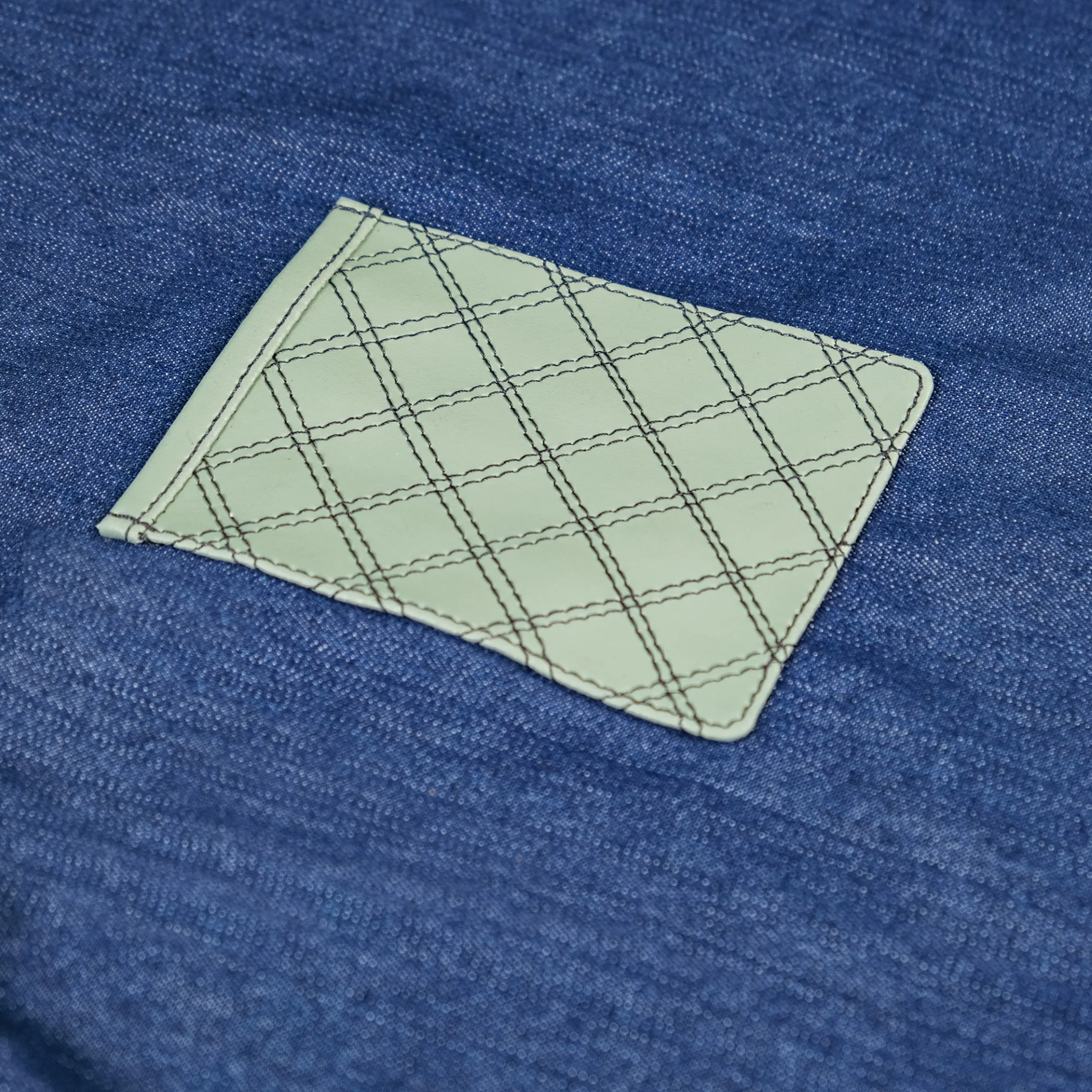 Kitchen Apron With Pockets Mint Green - Image 4