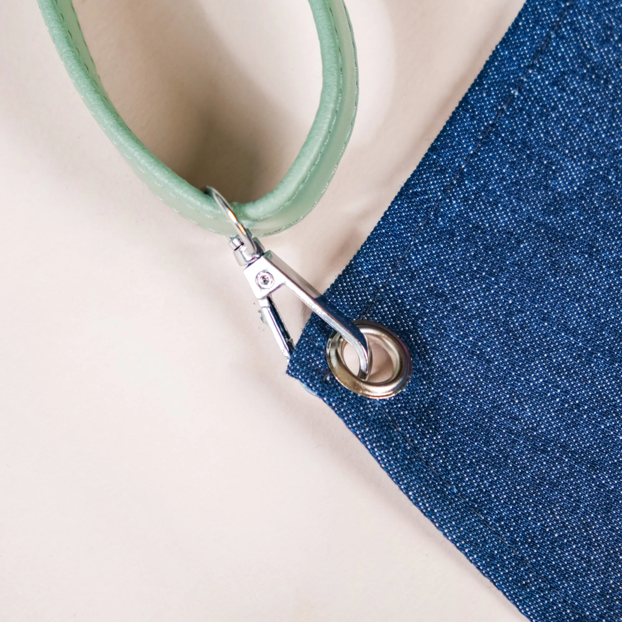 Kitchen Apron With Pockets Mint Green - Image 8