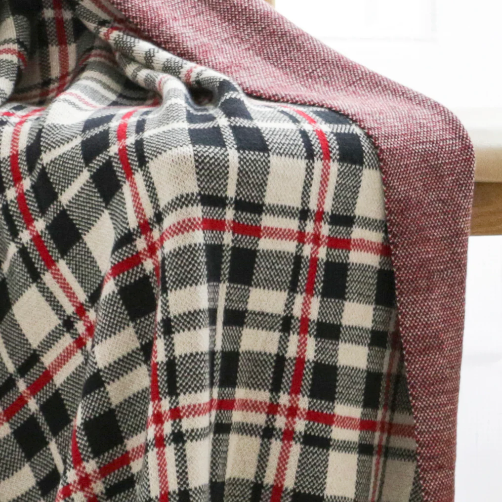 Knitted Throw Blanket - Image 4