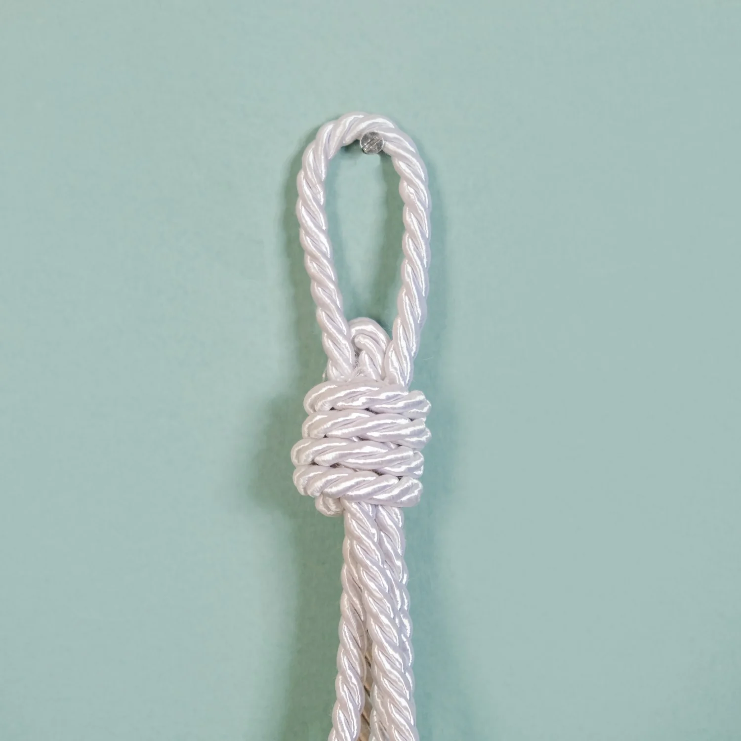 Knotted Wall Hanging With Five Bells - Image 8