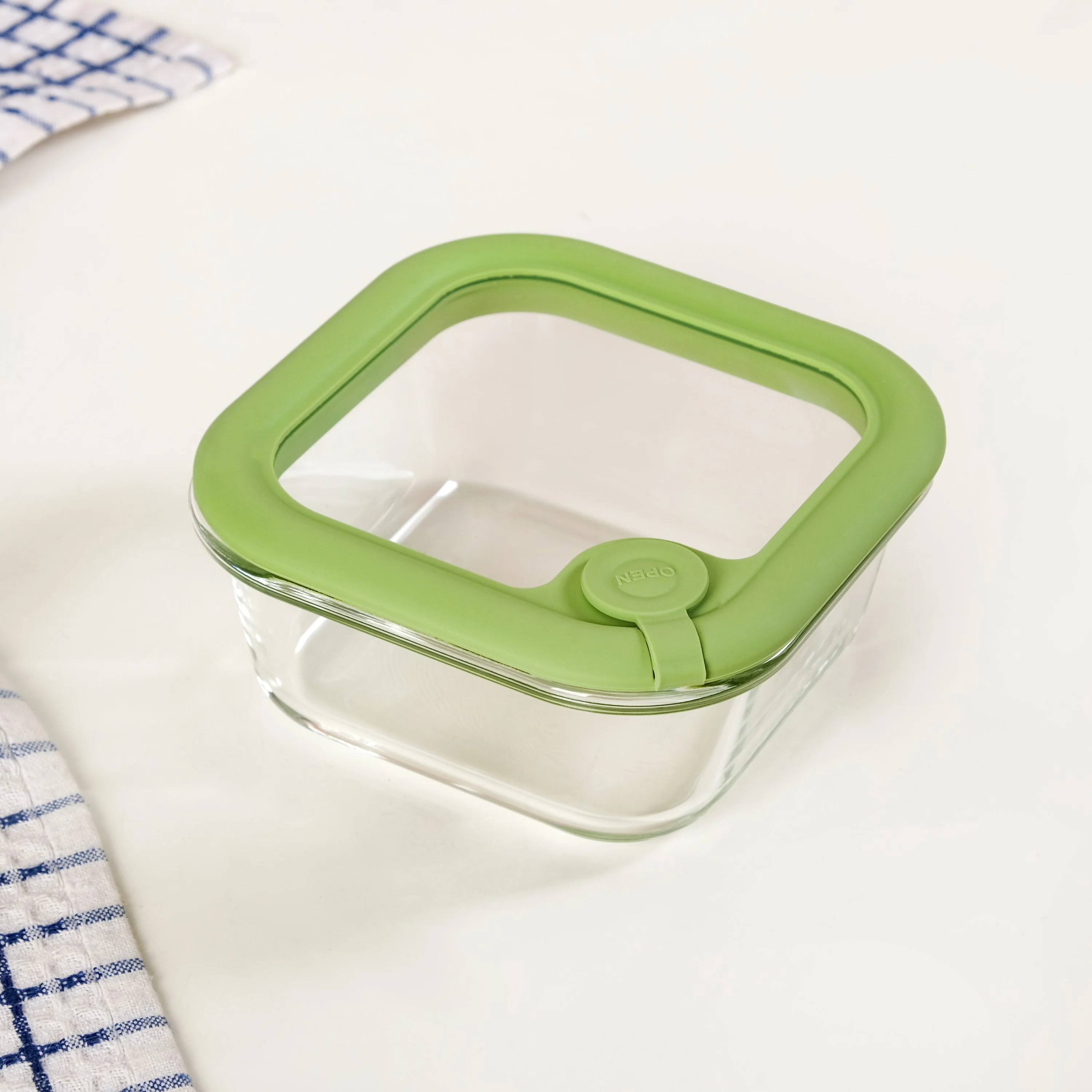 Leakproof See Through Air Vent Lid Food Storage Container Set Of 3 350ml 520ml 800ml - Image 8