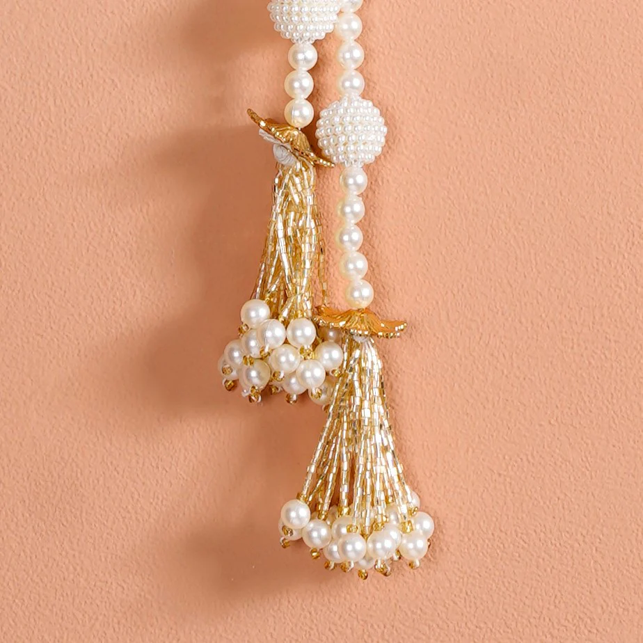 Lotus Door Hanging Set of 2 White - Image 4