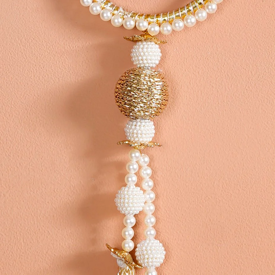 Lotus Door Hanging Set of 2 White - Image 6