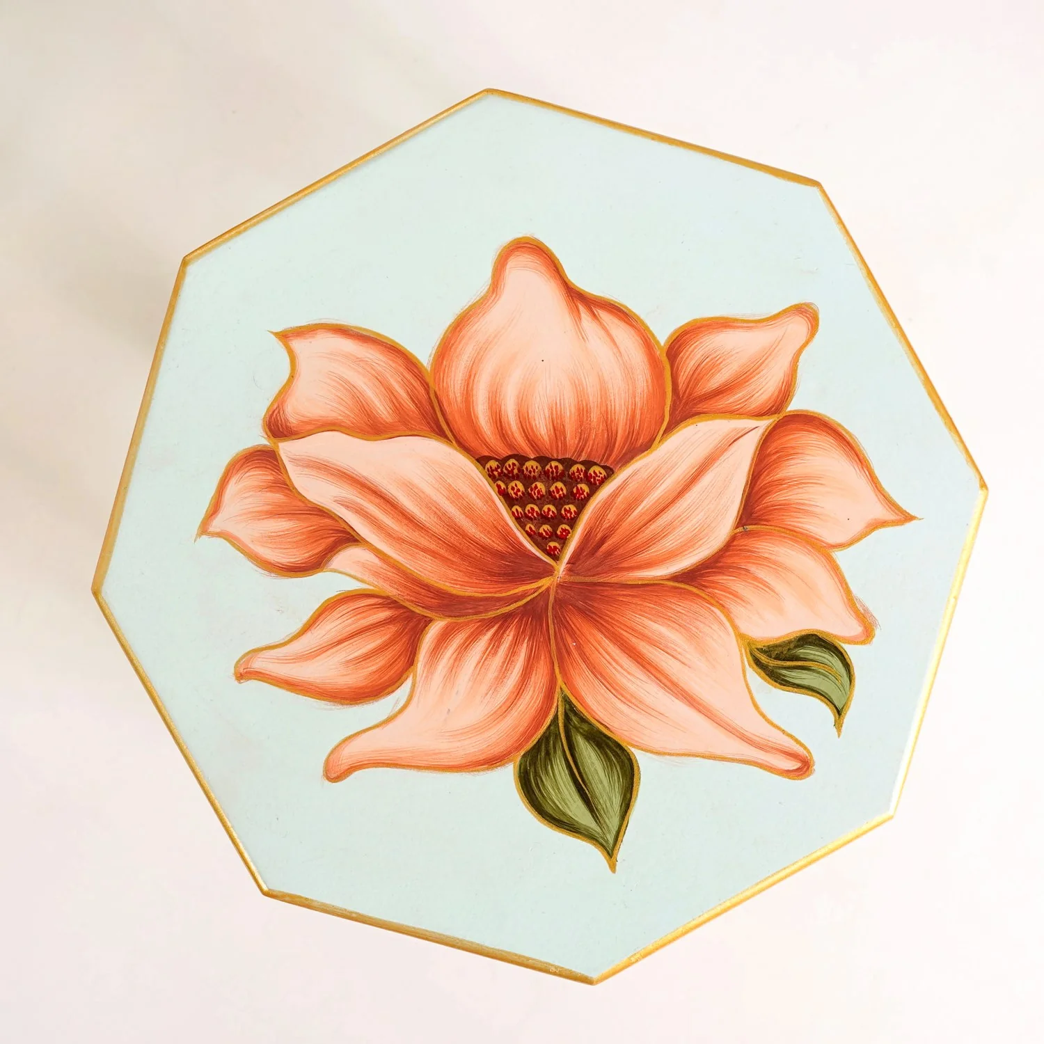 Lotus Royale Mango Wood Octagon Riser - Image 8