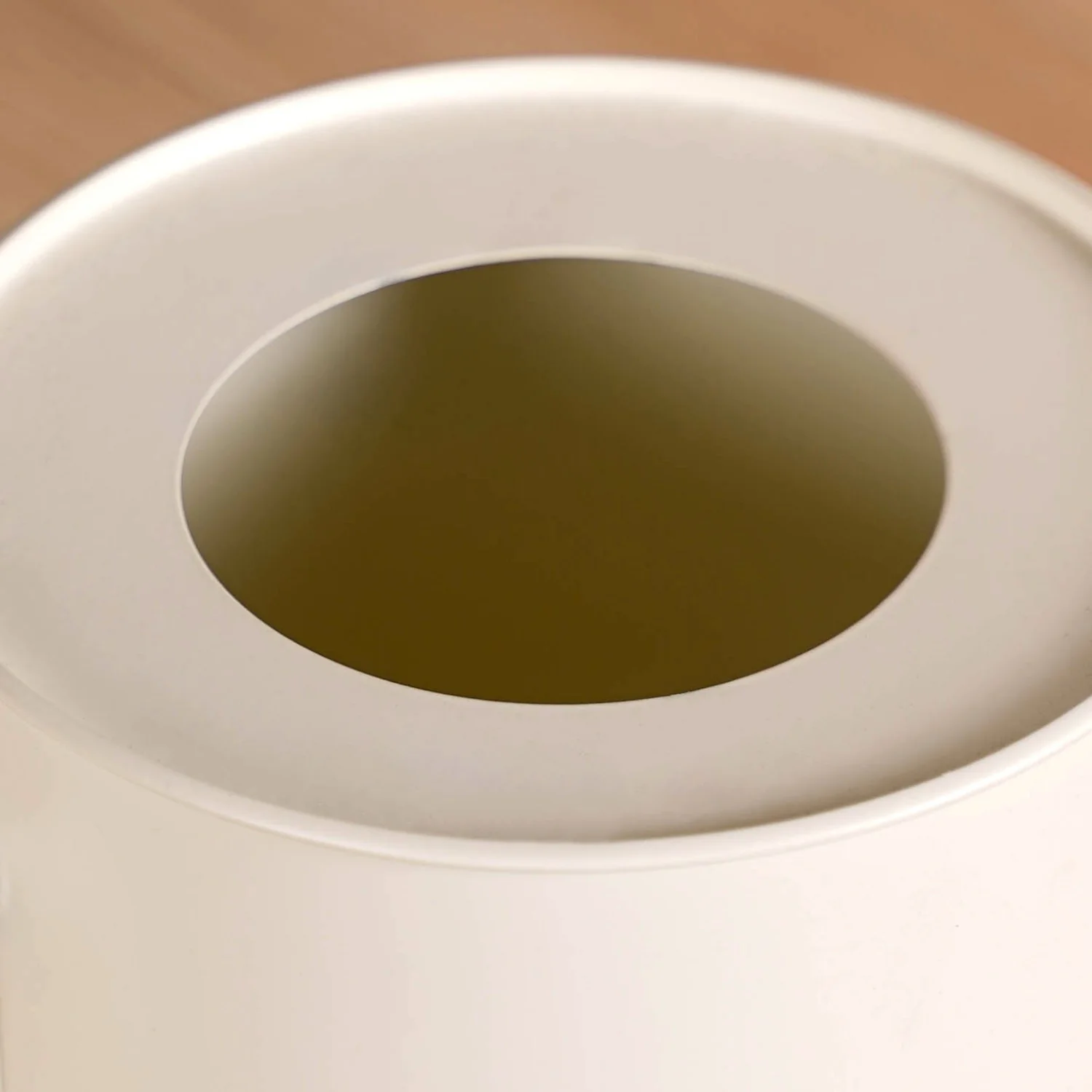 Matte Finish Metal Watering Can Off White - Image 6