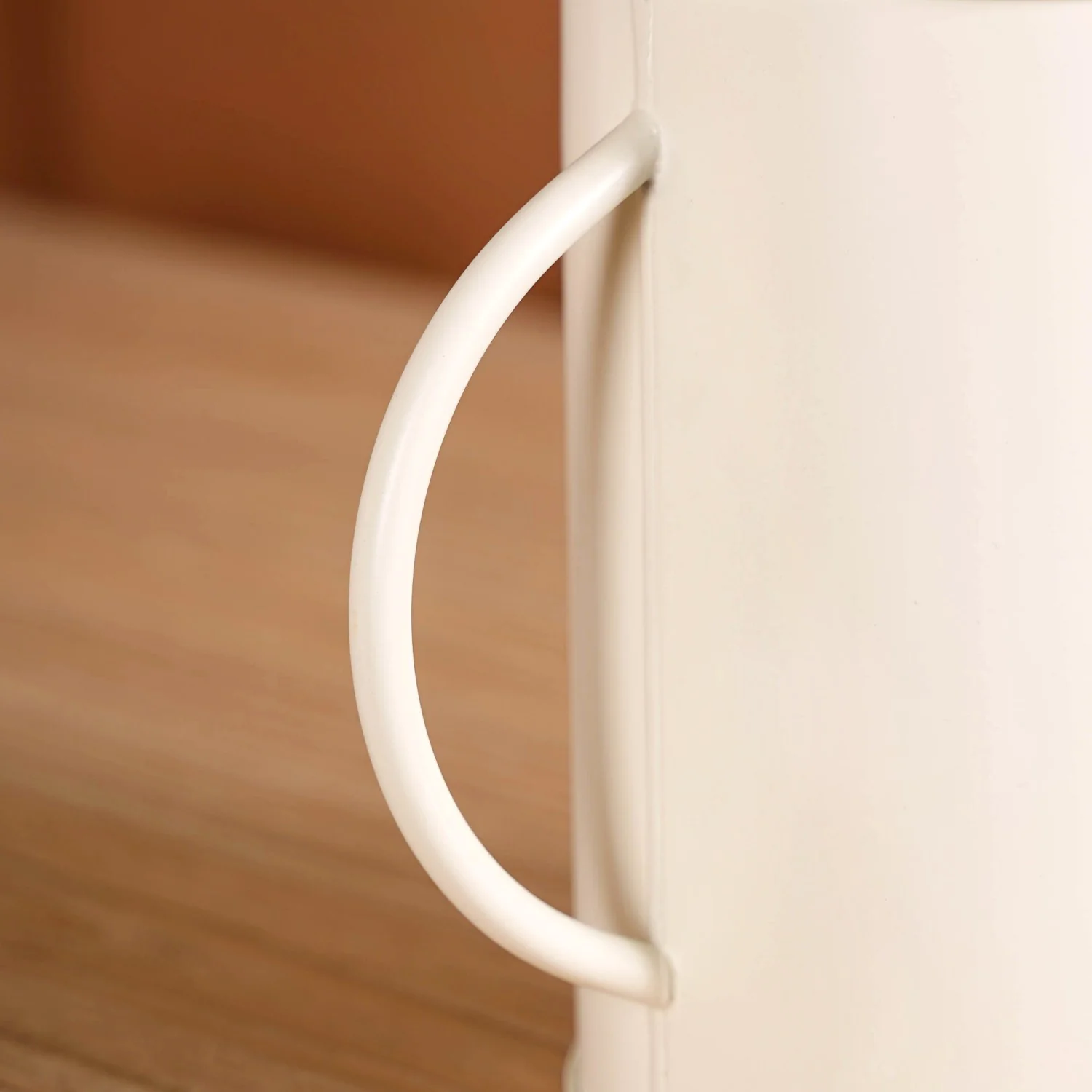 Matte Finish Metal Watering Can Off White - Image 7