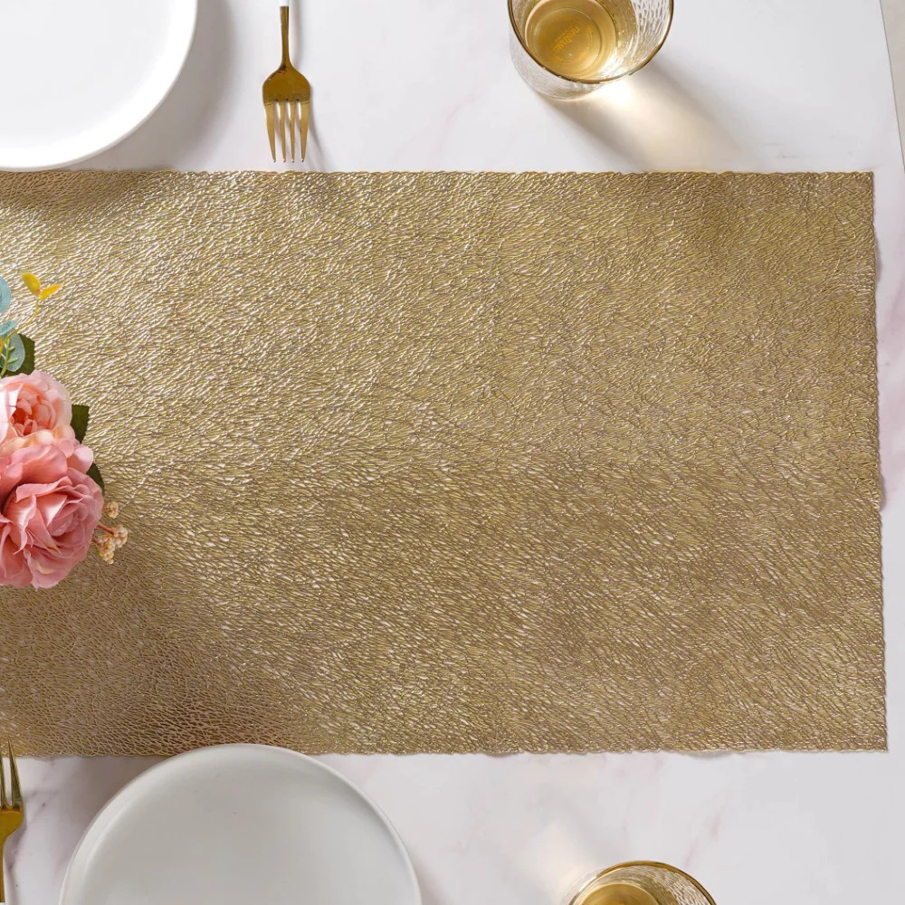 Mesh Table Runner Gold 58 x13 Inch - Image 5