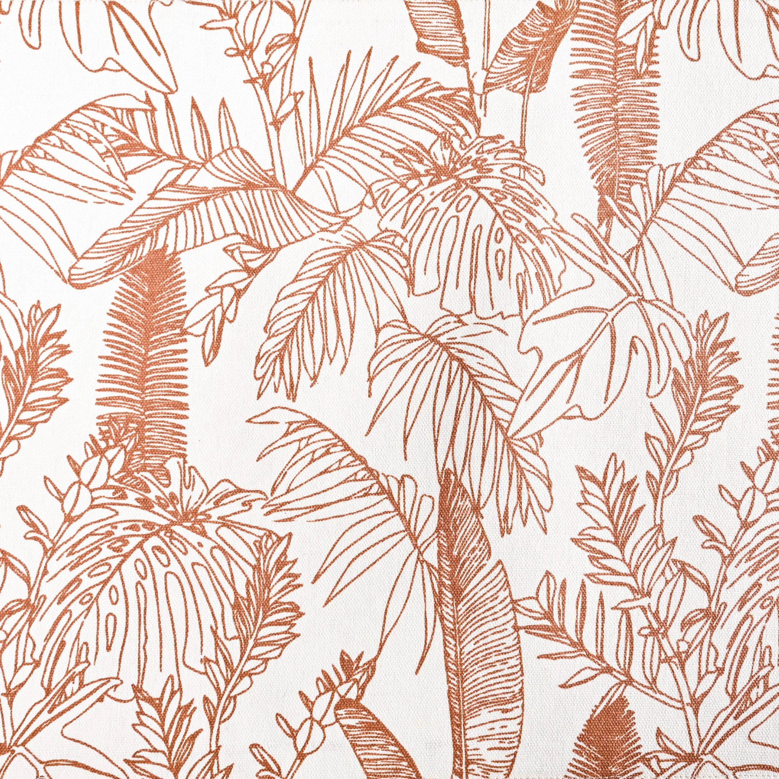 Mocha Fern Cotton Tablemat Set Of 6 - Image 6