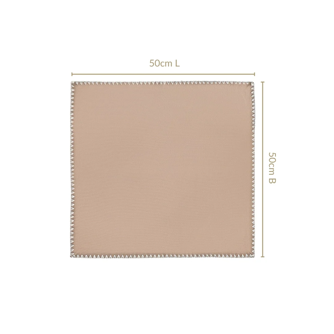 Mocha Mousse Napkin Set Of 4 - Image 4