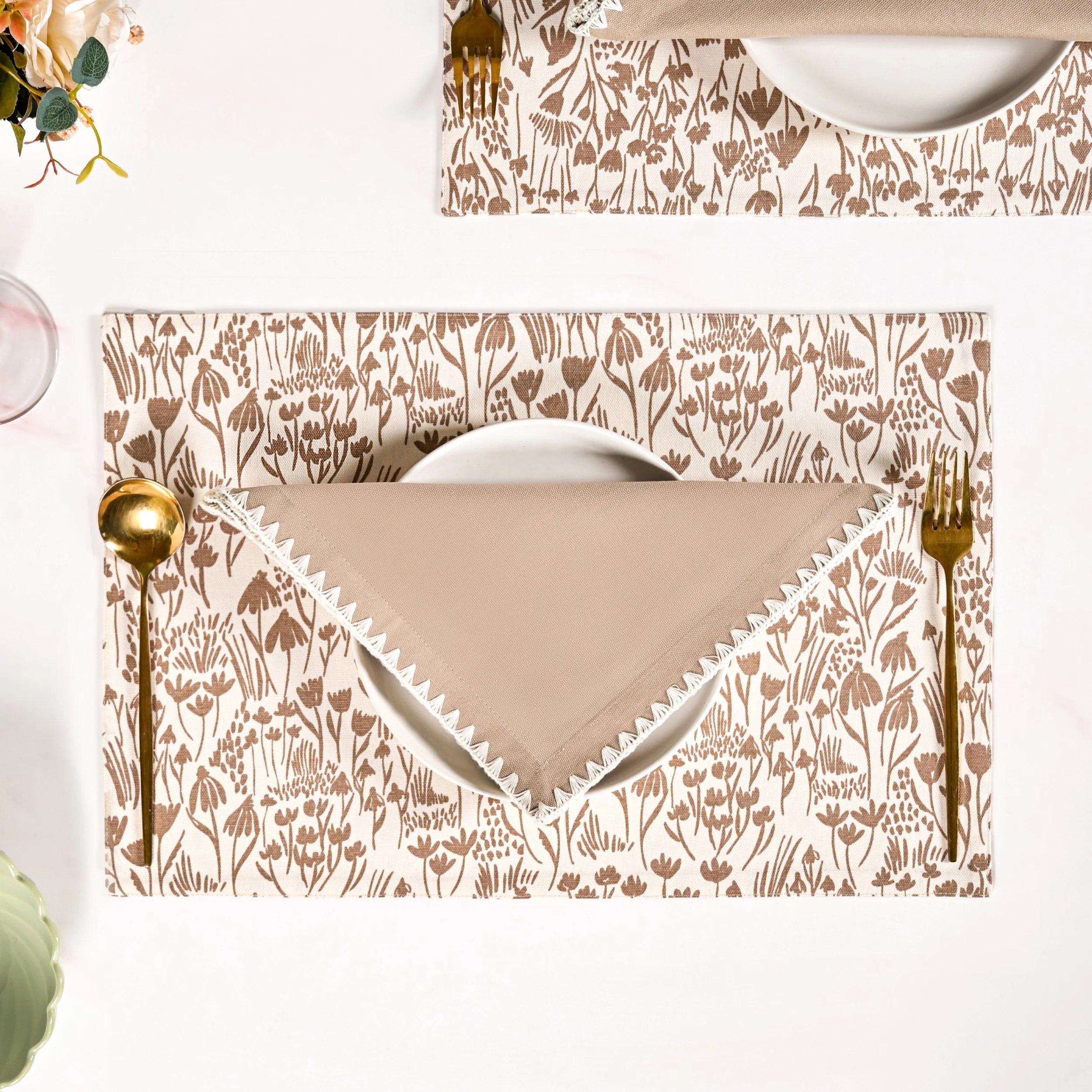 Mocha Mousse Napkin Set Of 6 - Image 7