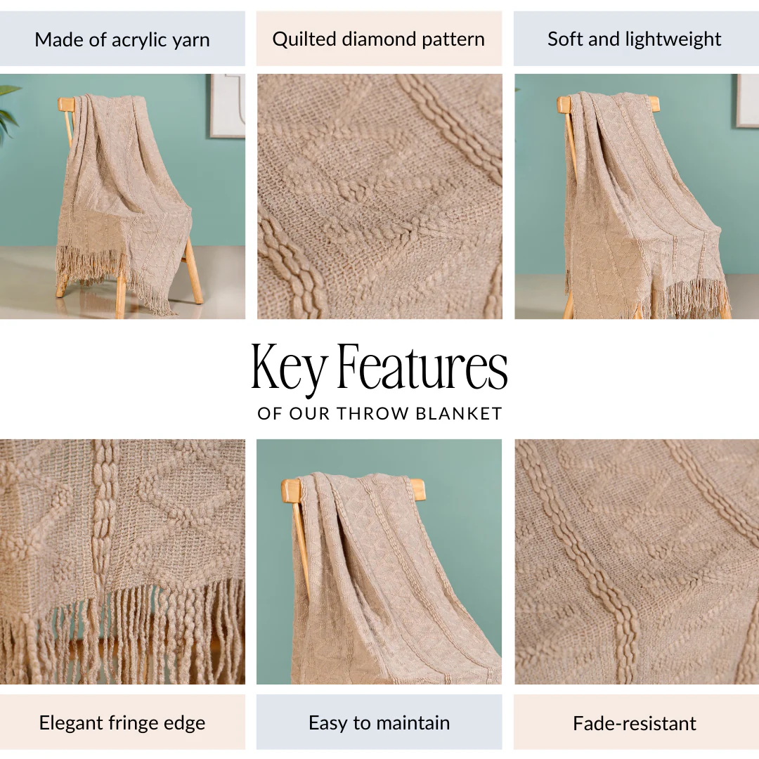 Mocha Mousse Throw - Image 4