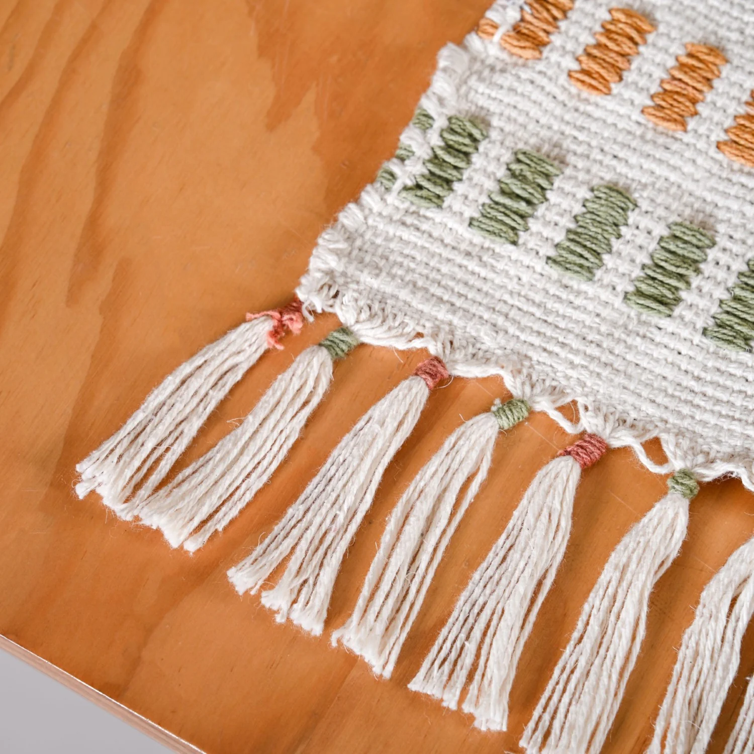 Multicoloured Cotton Runner 180x33cm - Image 6