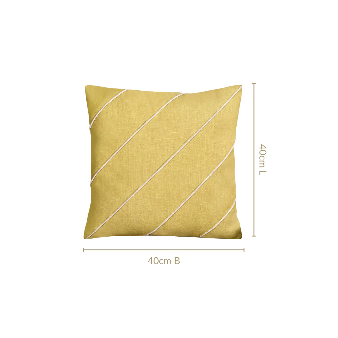 Natures Palette Cotton Cushion Cover Set Of 3 40x40cm - Image 3