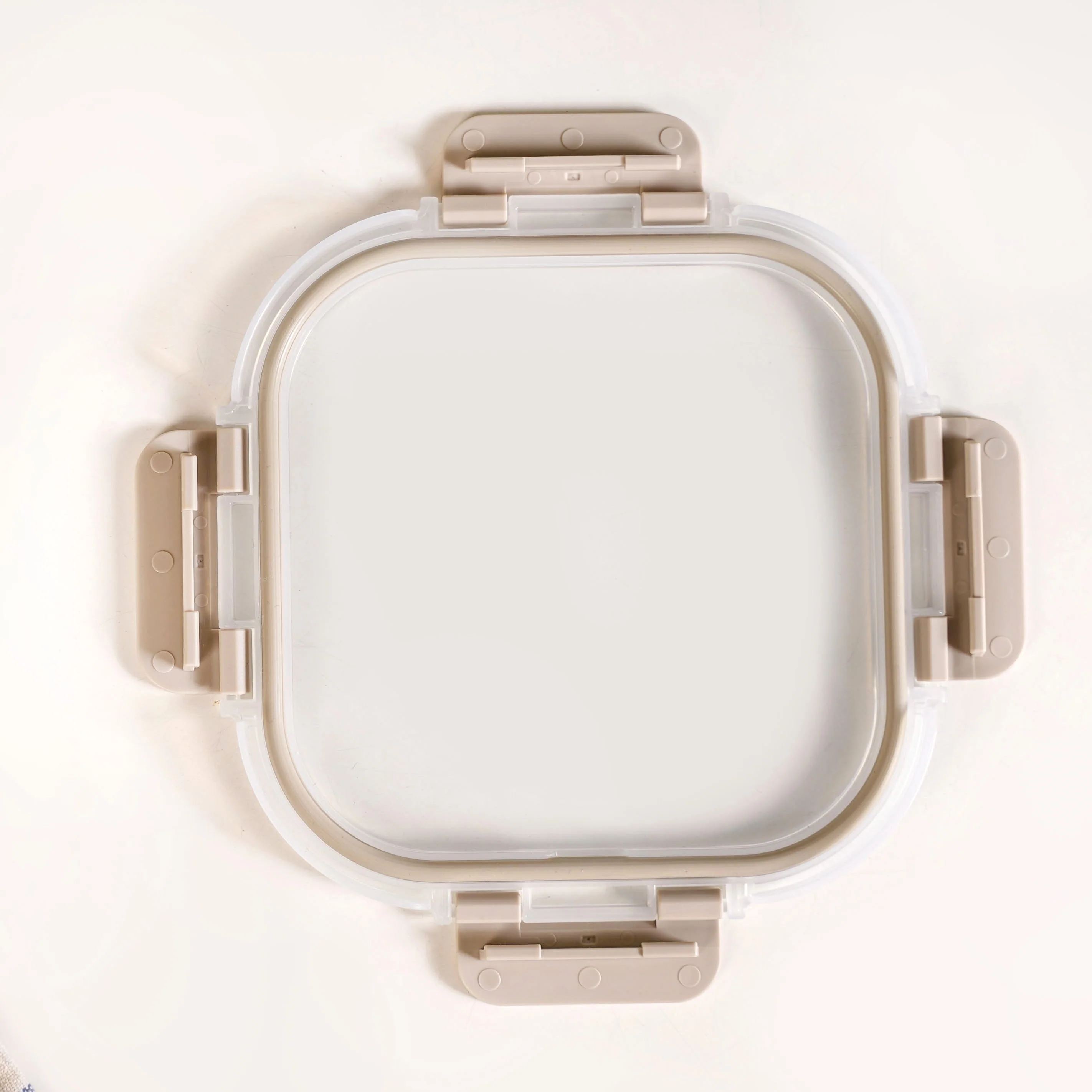 Nestro Airtight Containers Set Of 4 Square Beige 160ml 300ml 500ml 800ml - Image 7