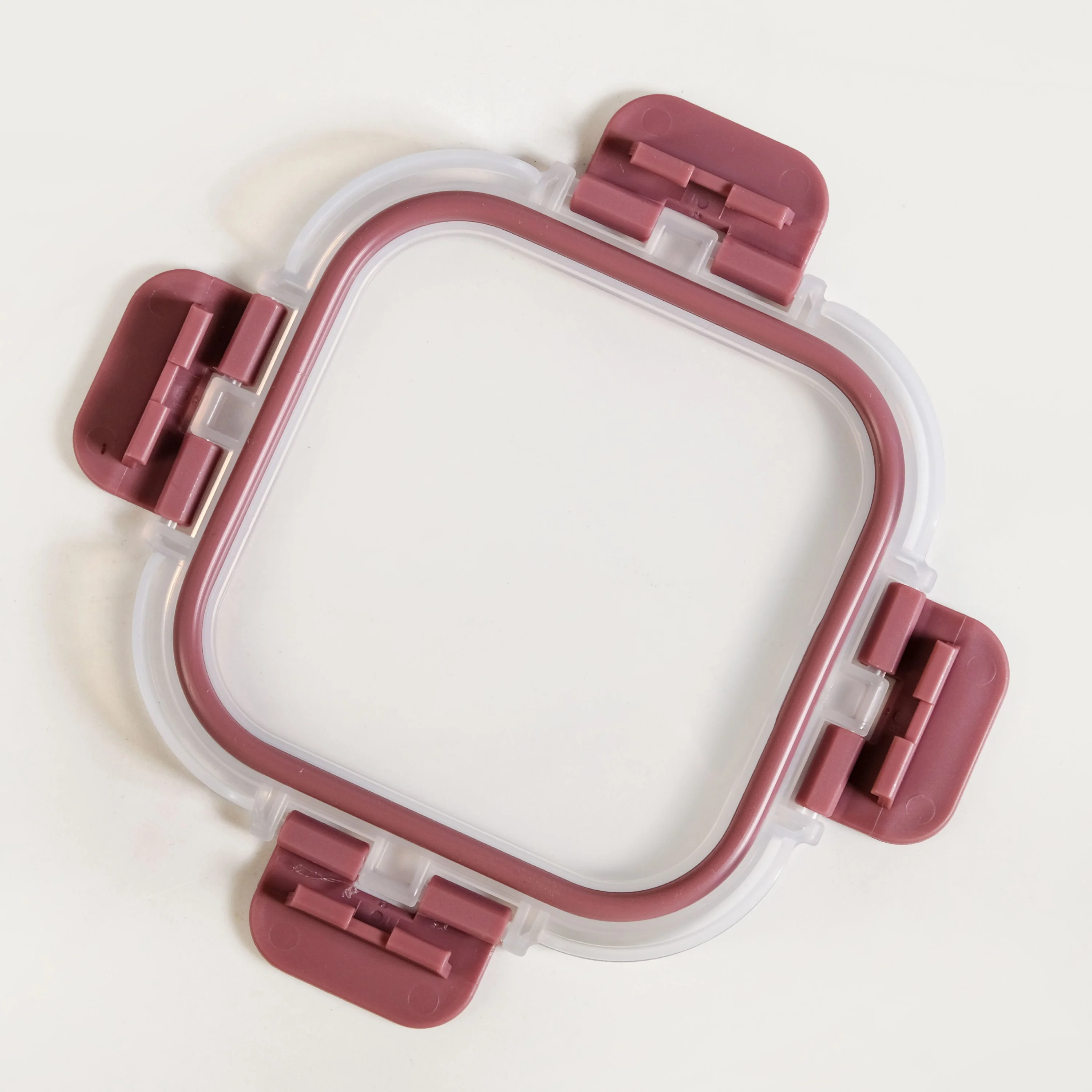Nestro Airtight Food Storage Containers Square Set Of 3 Magenta 160ml 300ml 500ml - Image 7