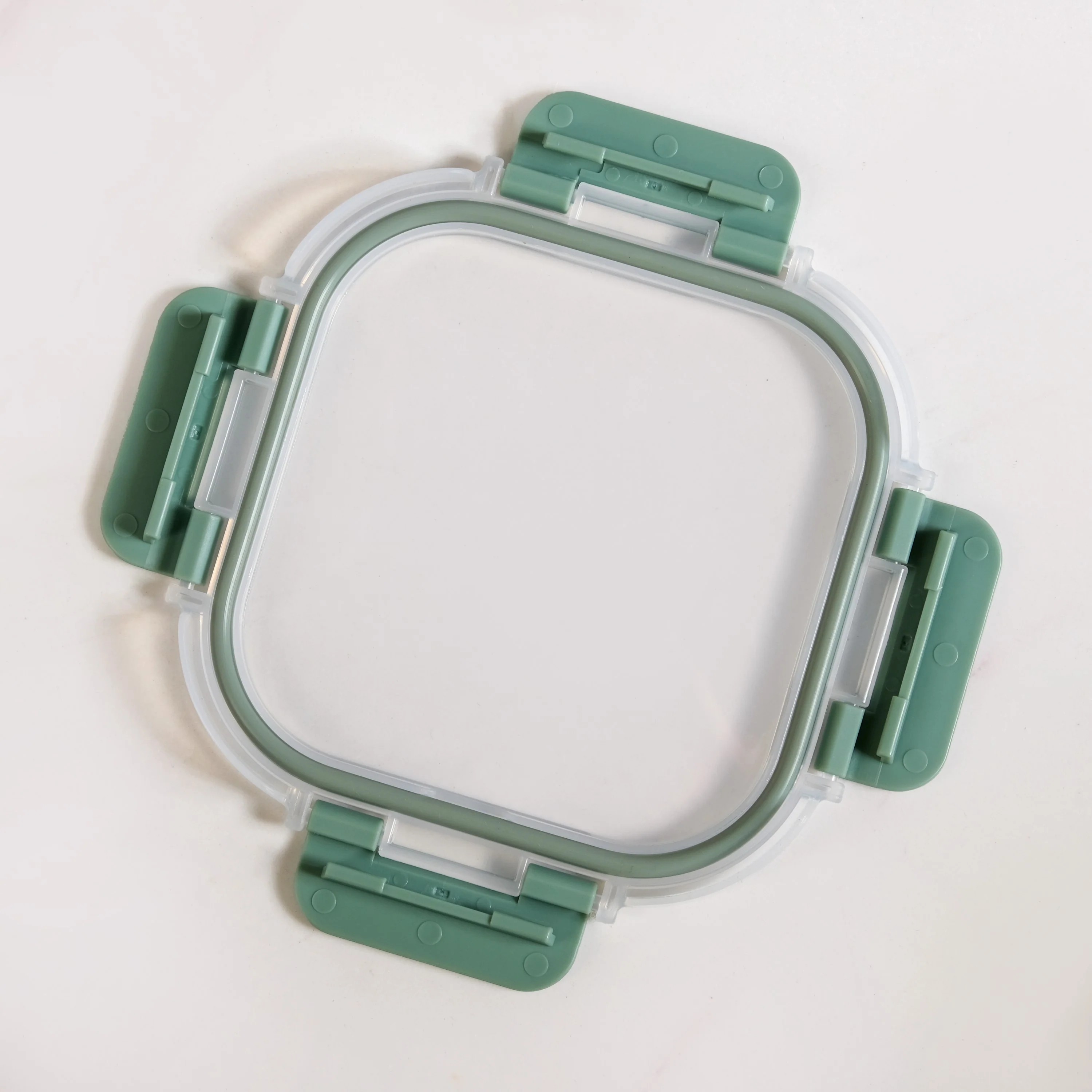 Nestro Glass Leakproof Containers Set Of 3 Square Sage Green 160ml 300ml 500ml - Image 7