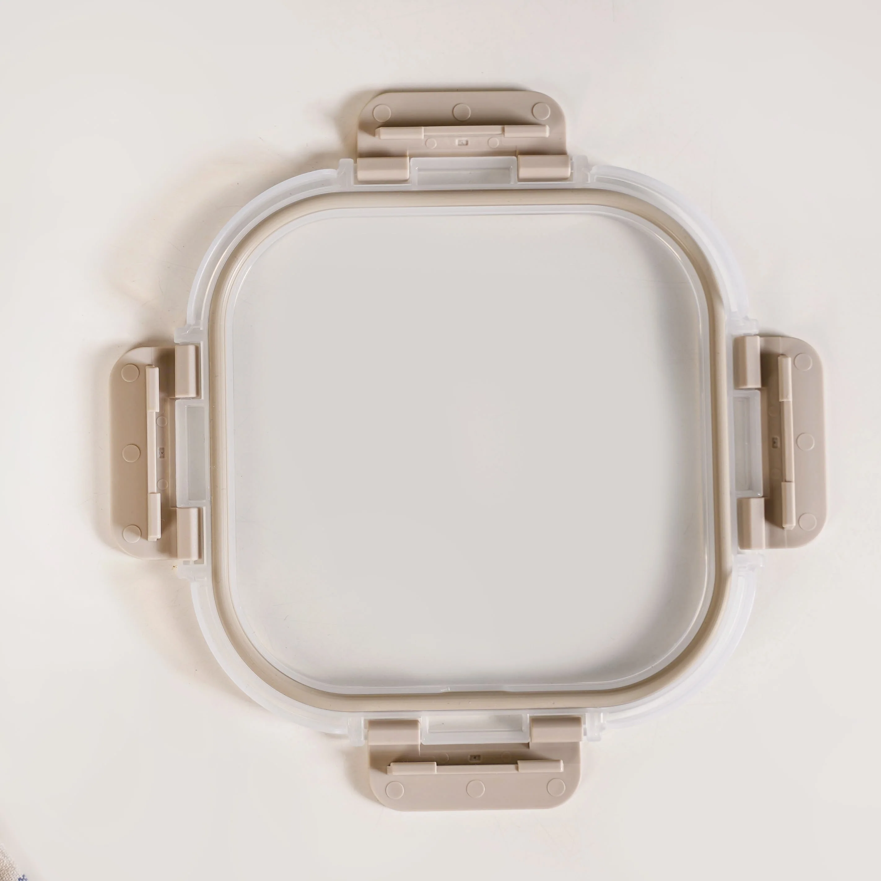 Nestro Lock Airtight Containers Set Of 3 Square Beige 300ml 500ml 800ml - Image 6