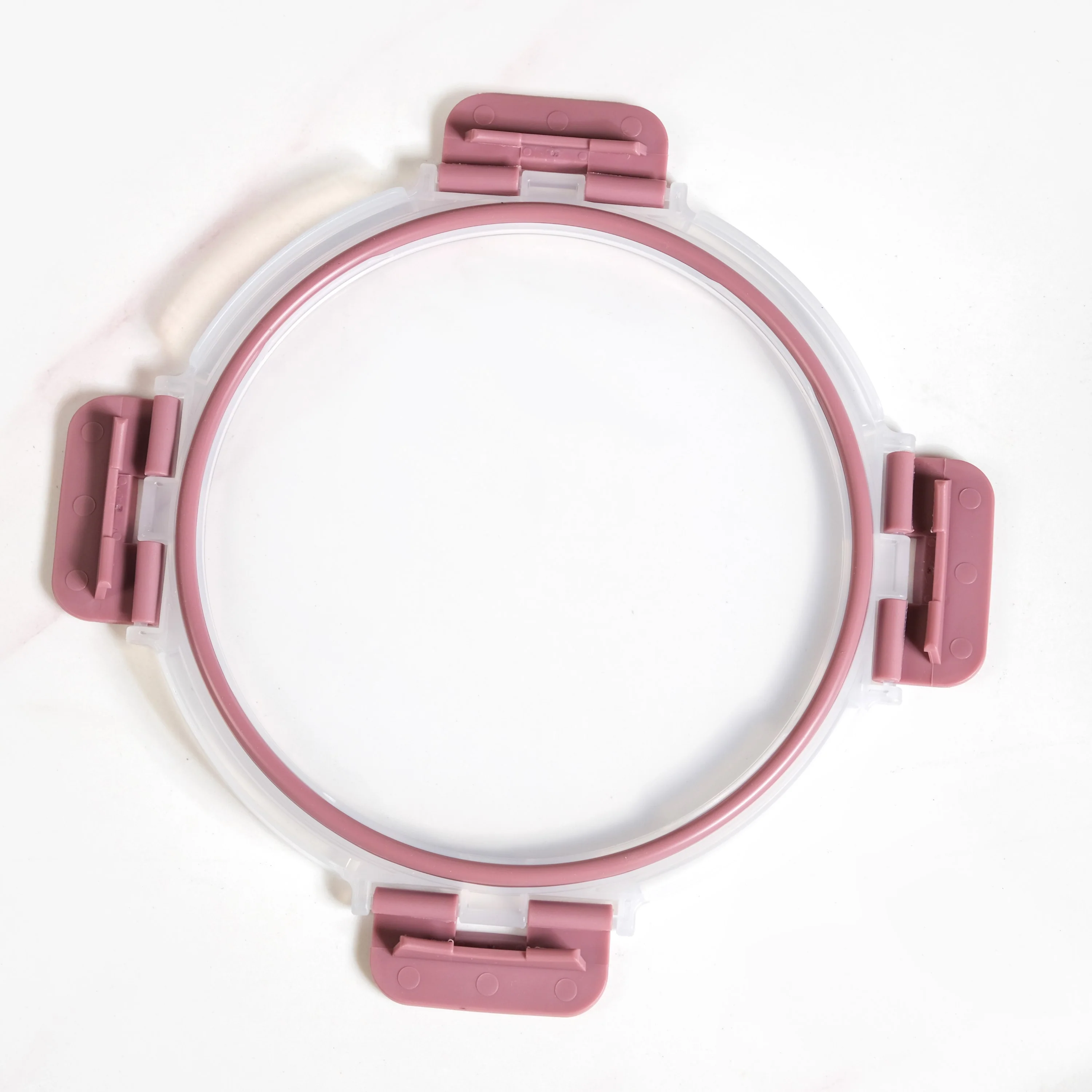 Nestro Pro Clip Lock Food Containers Set Of 4 Round Magenta 215ml 400ml 600ml 950ml - Image 7