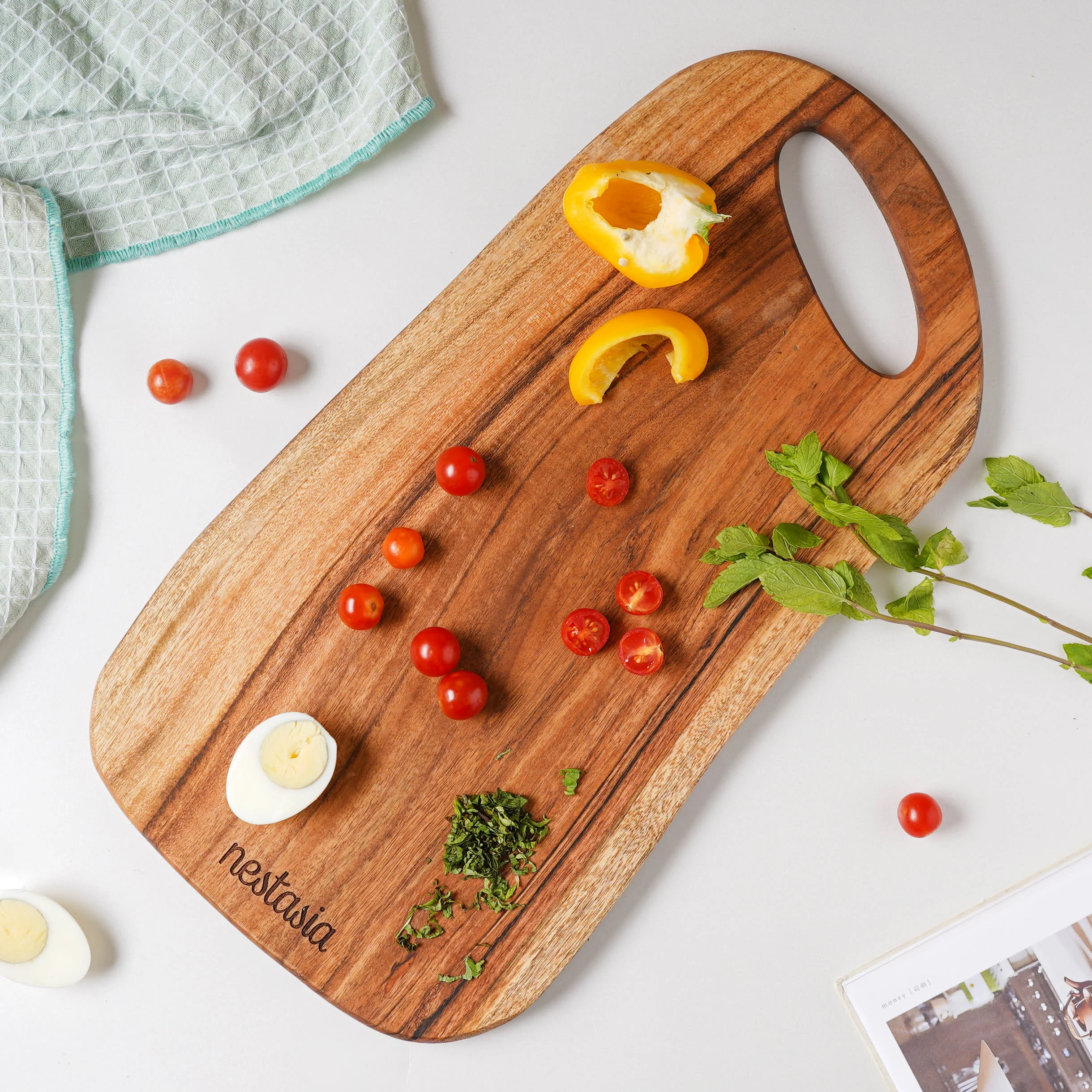 Organic Wooden Platter 18 Inch - Image 6