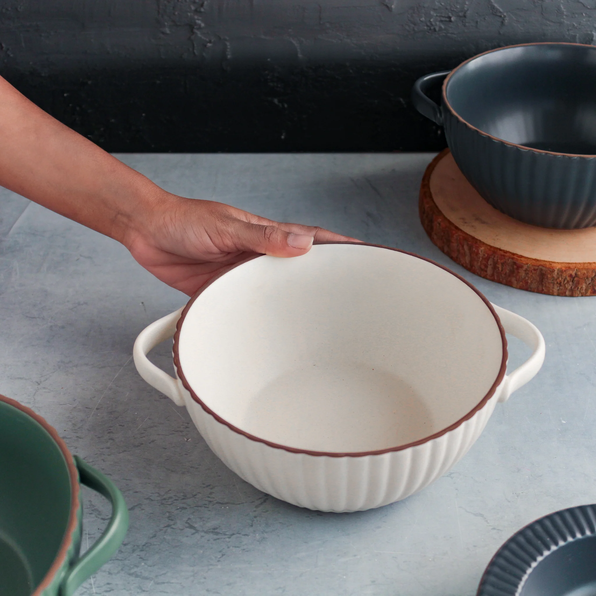 Orient Serving Bowl - Image 9