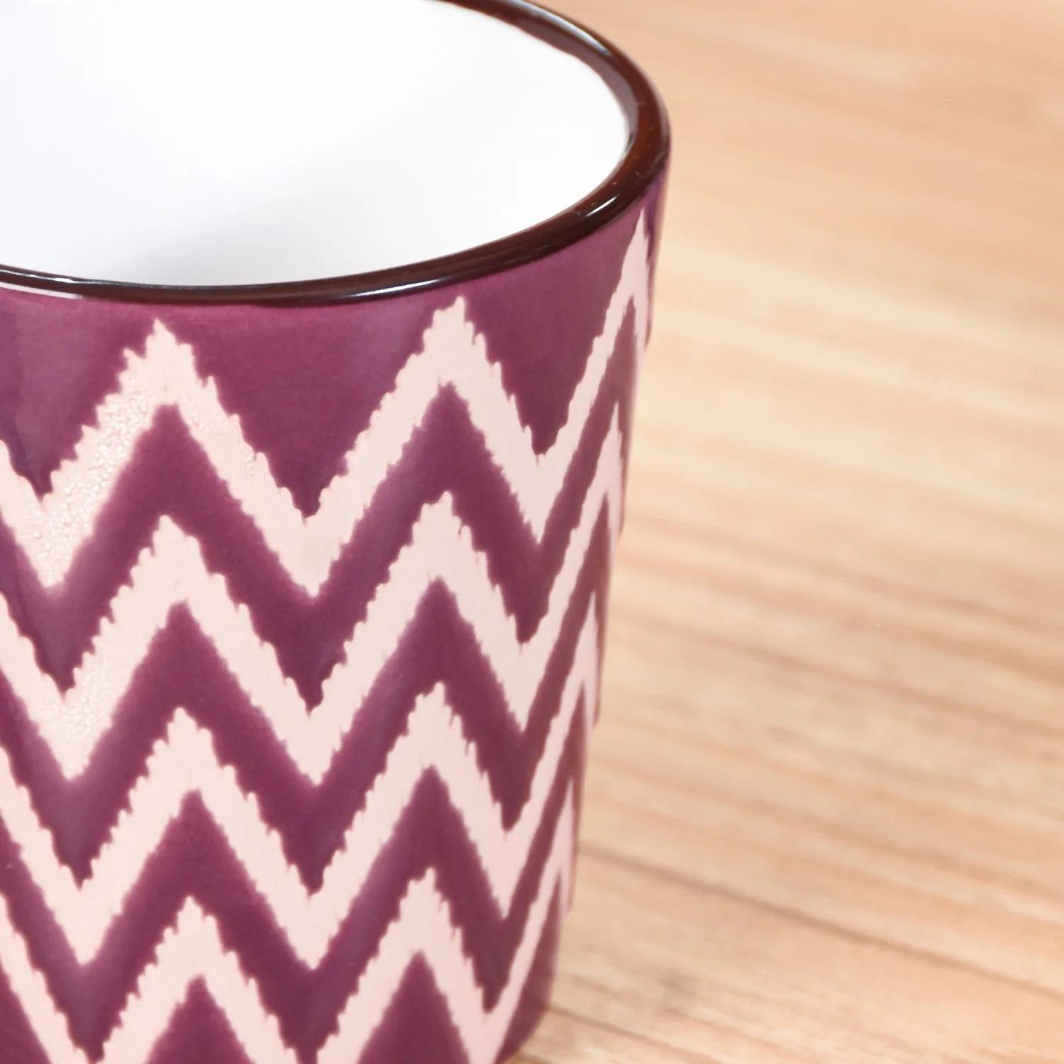 Oscilla Tea Cup Set Of 6 Purple 250ml - Image 7