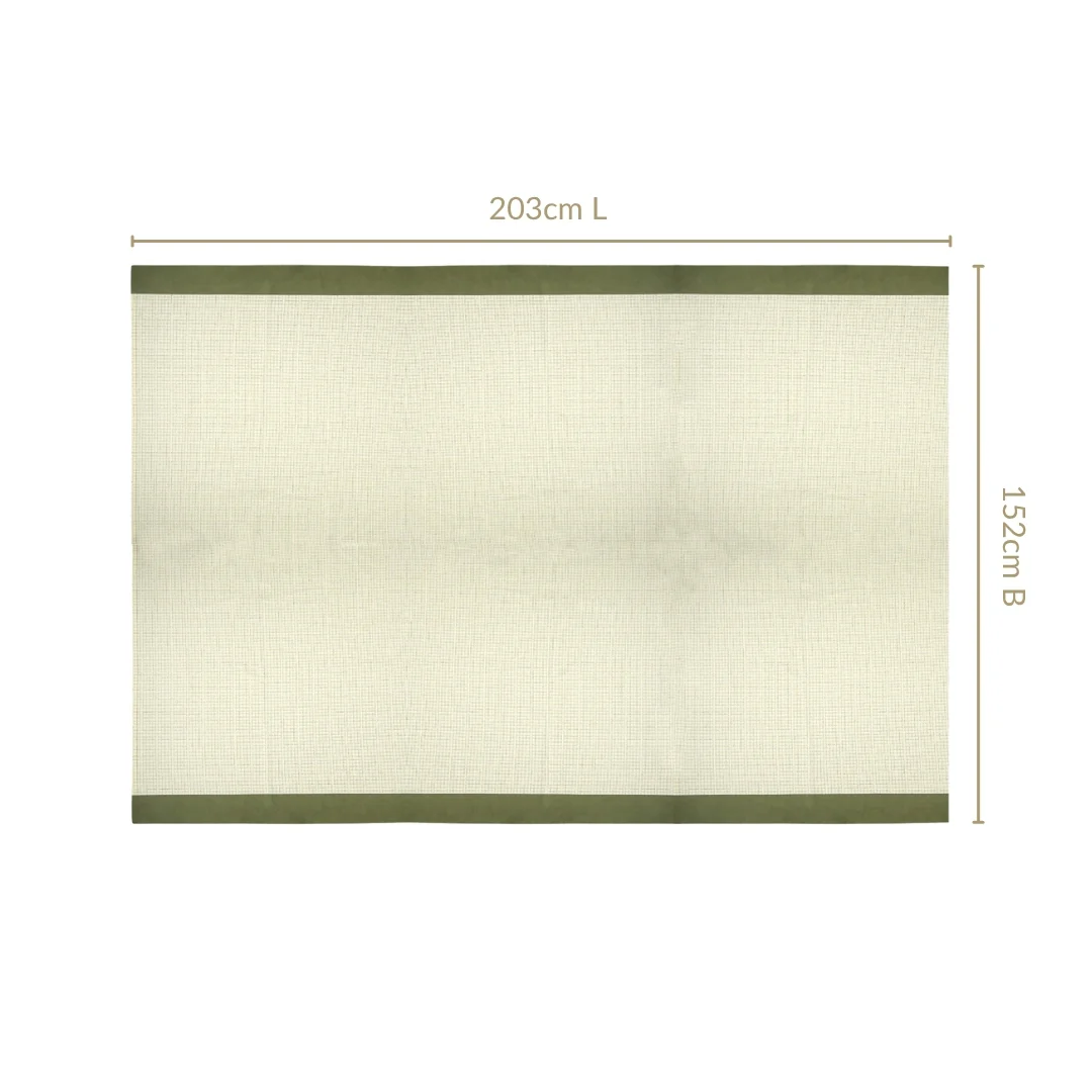 Palm Grove 6 Seater Cotton Table Cover 203x152cm - Image 4