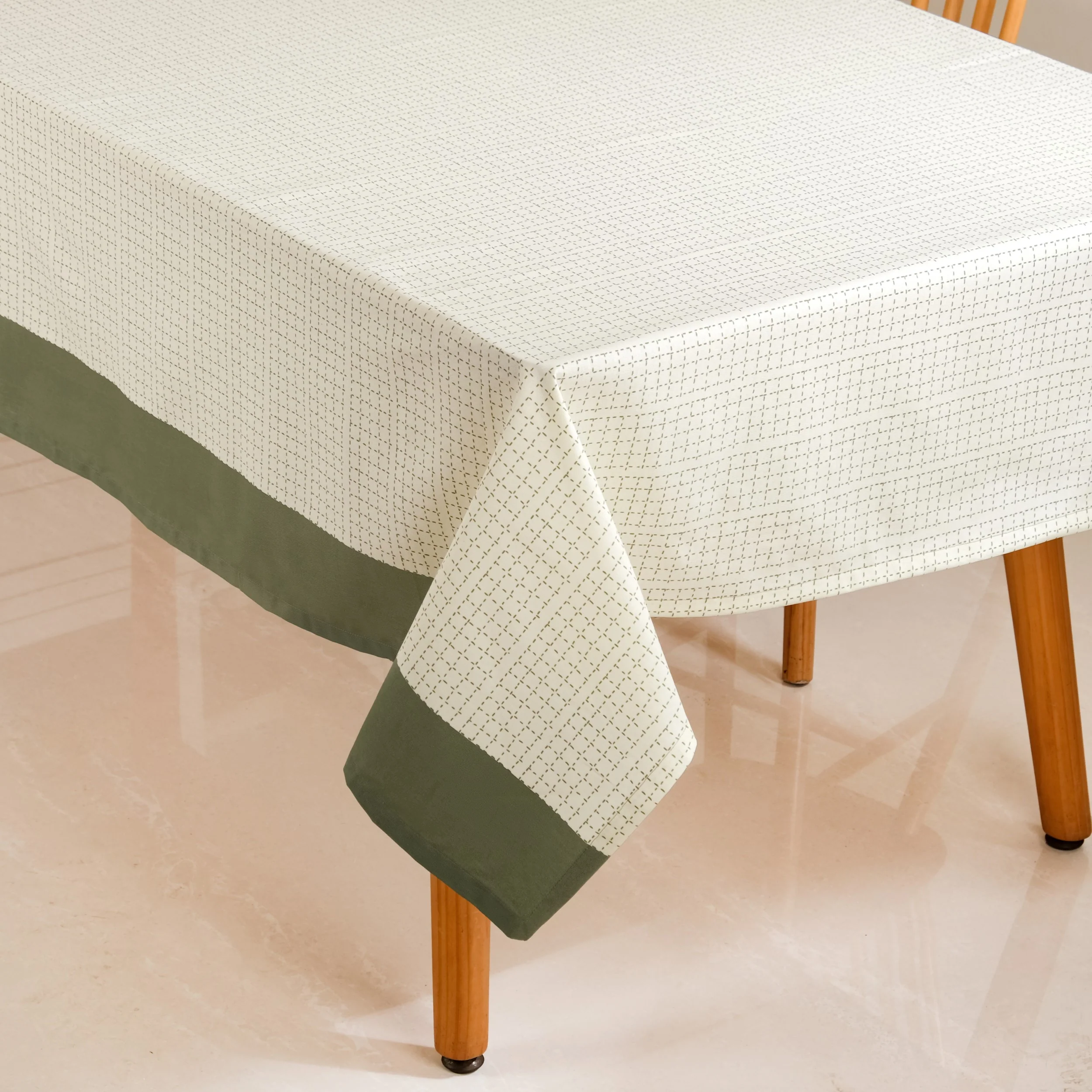 Palm Grove 6 Seater Cotton Table Cover 203x152cm - Image 6