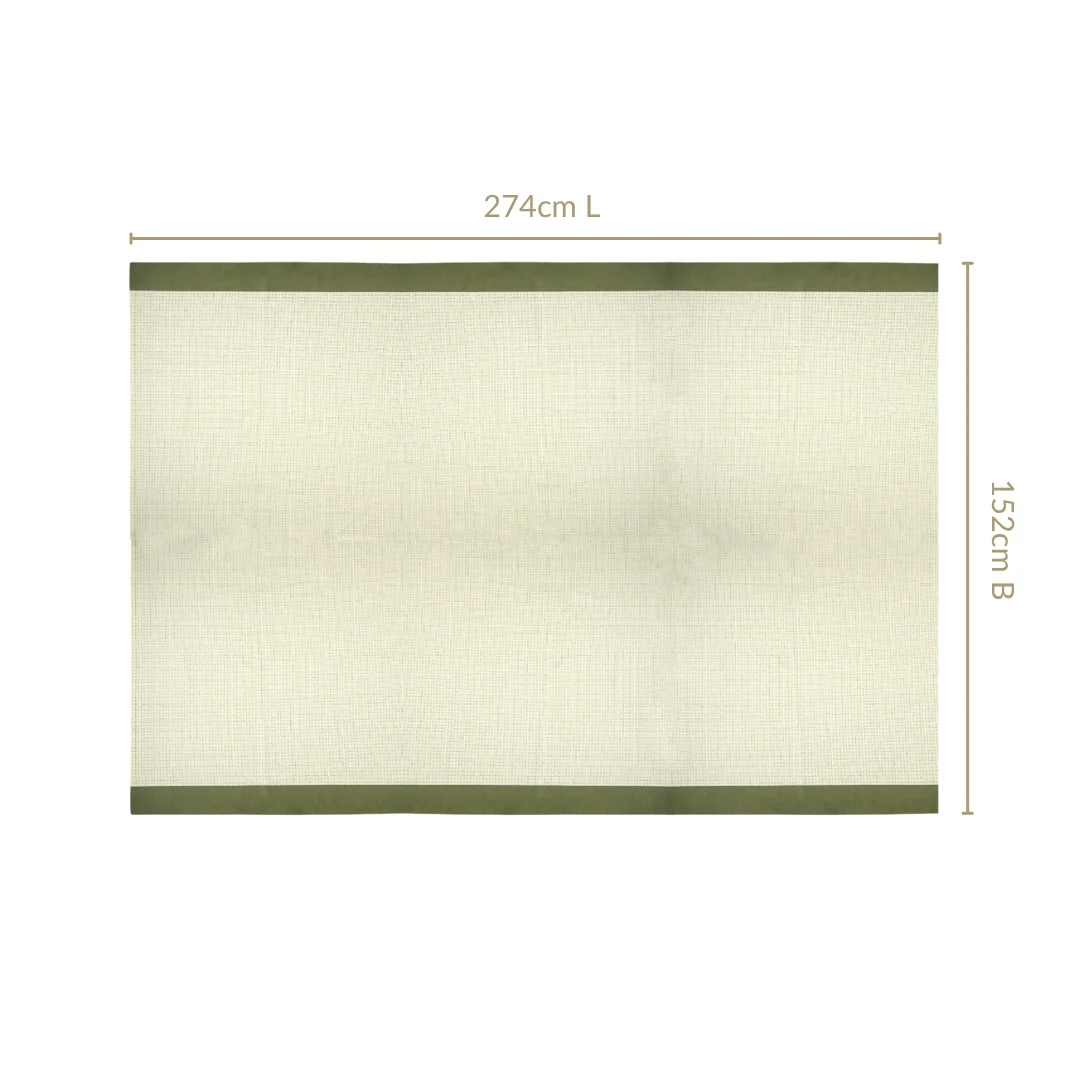 Palm Grove 8 Seater Cotton Table Cover 274x152cm - Image 4