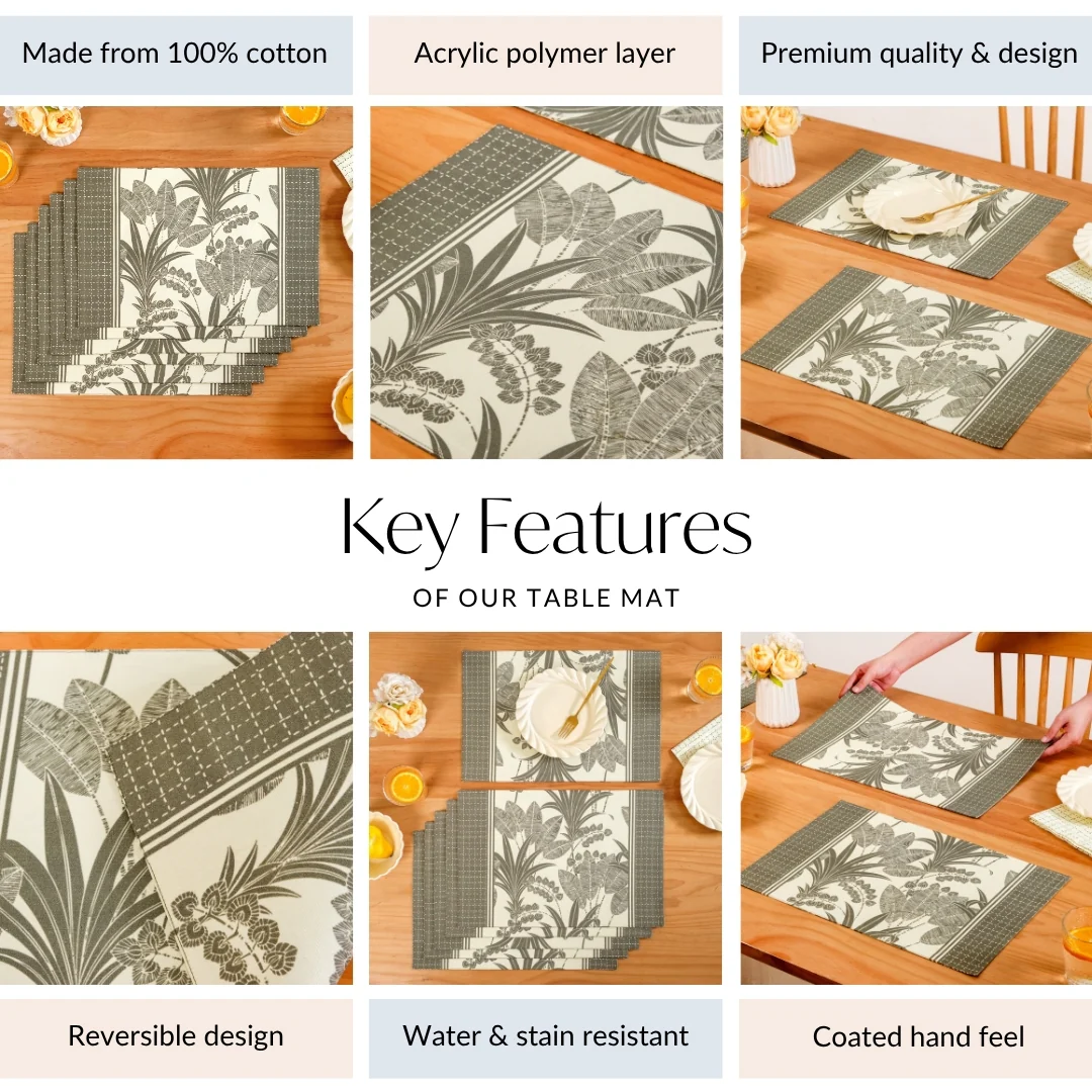 Palm Grove Placemat Set Of 6 - Image 5