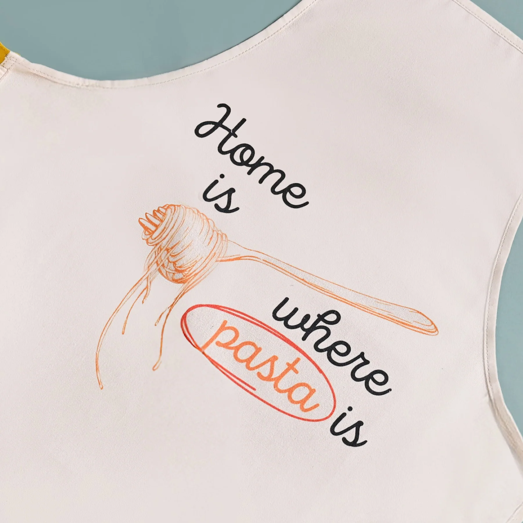Pasta Lover Apron Mitten Pot Holder Set Of 3 - Image 5