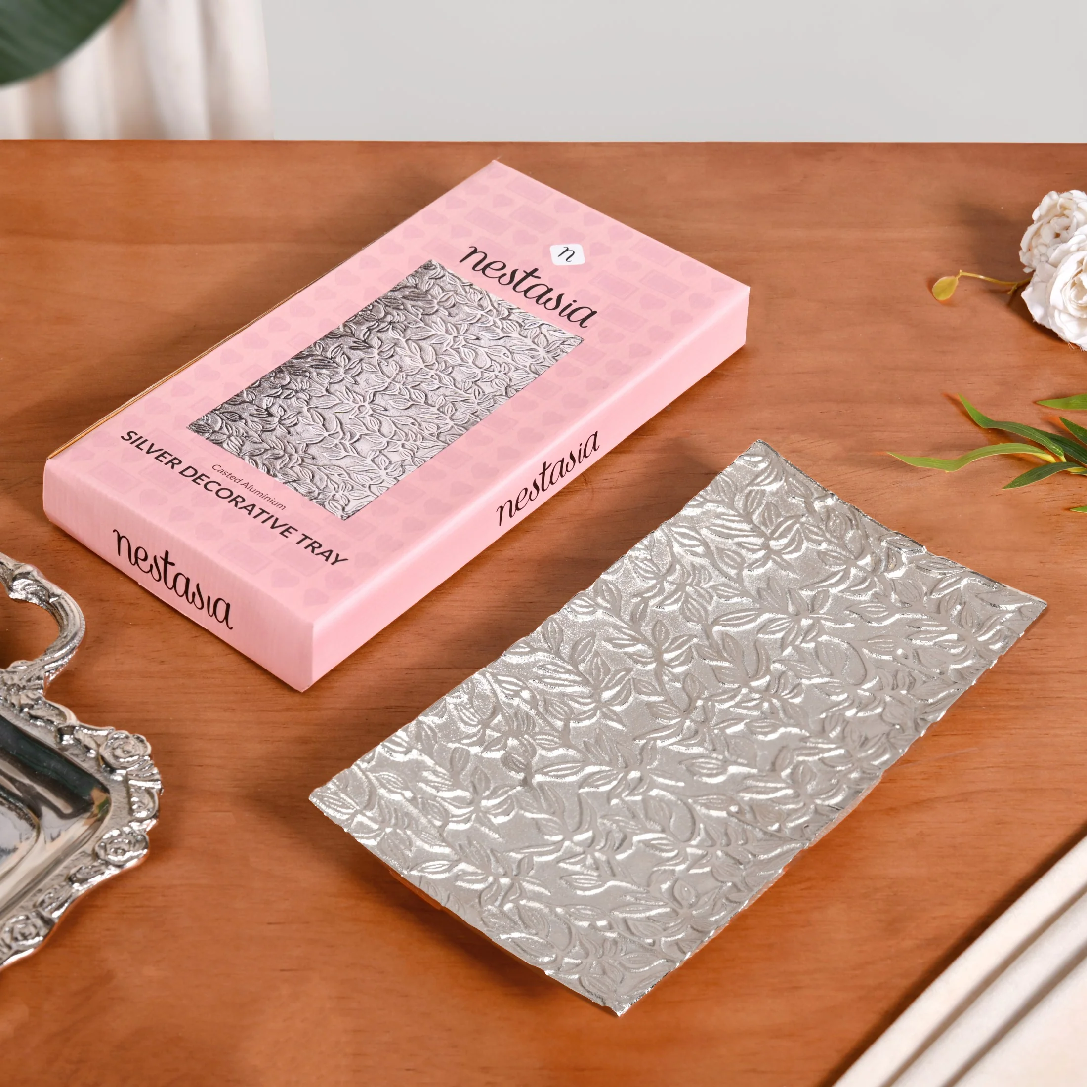 Petal Press Metal Decorative Tray - Image 9
