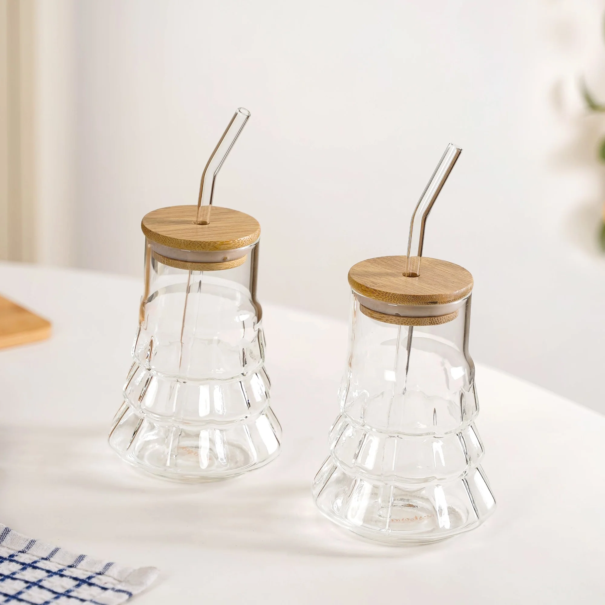 Tree Tumbler With Lid Straw Set Of 2 420ml - Image 7