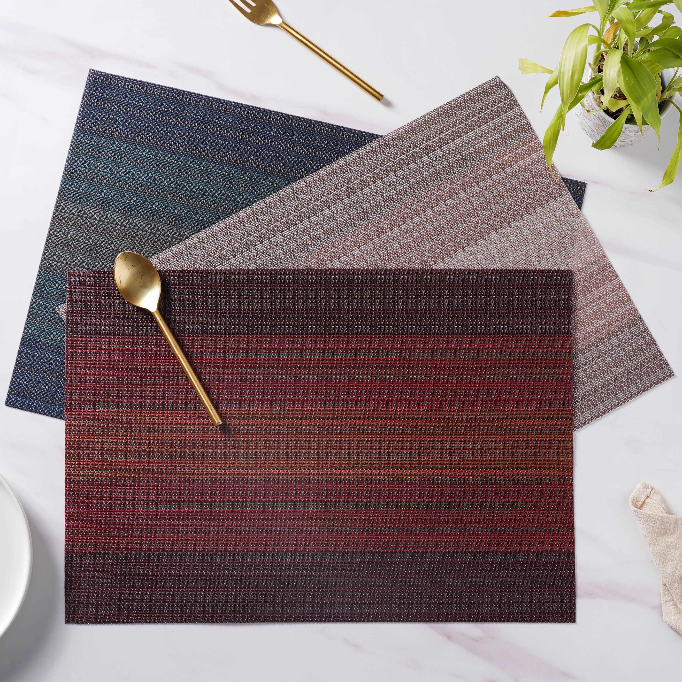Placemat Set of 6 For Dining Table - Image 4