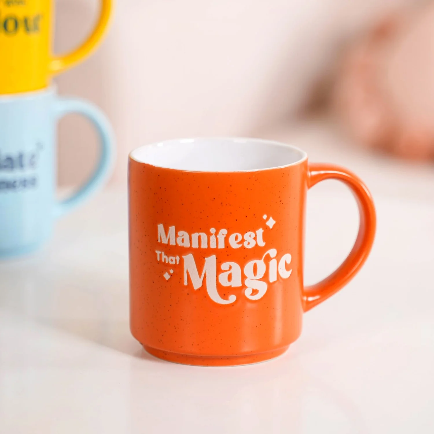 Positive Affirmation Stackable Mugs Set Of 4 280ml - Image 8